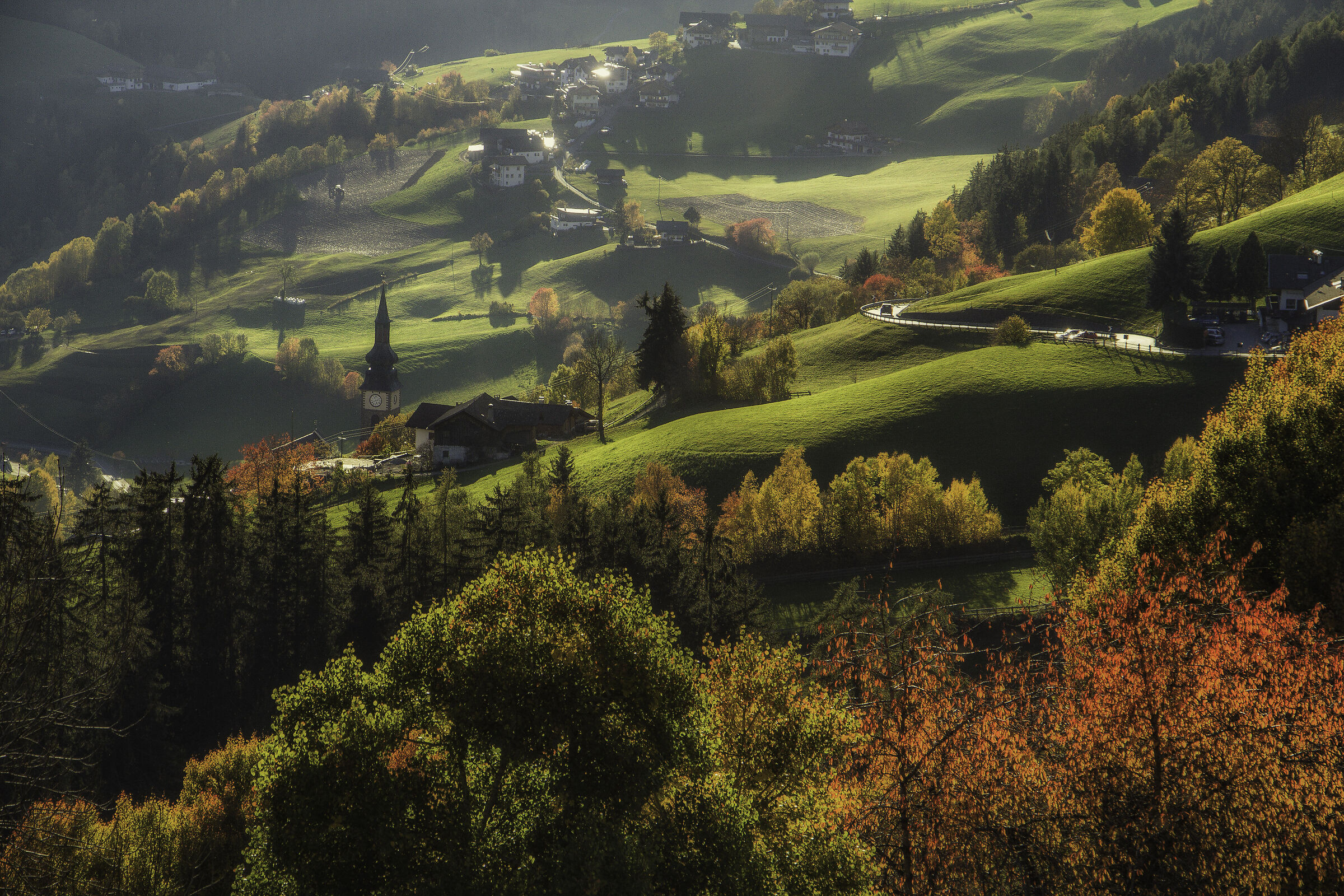 Luci in Val di Funes