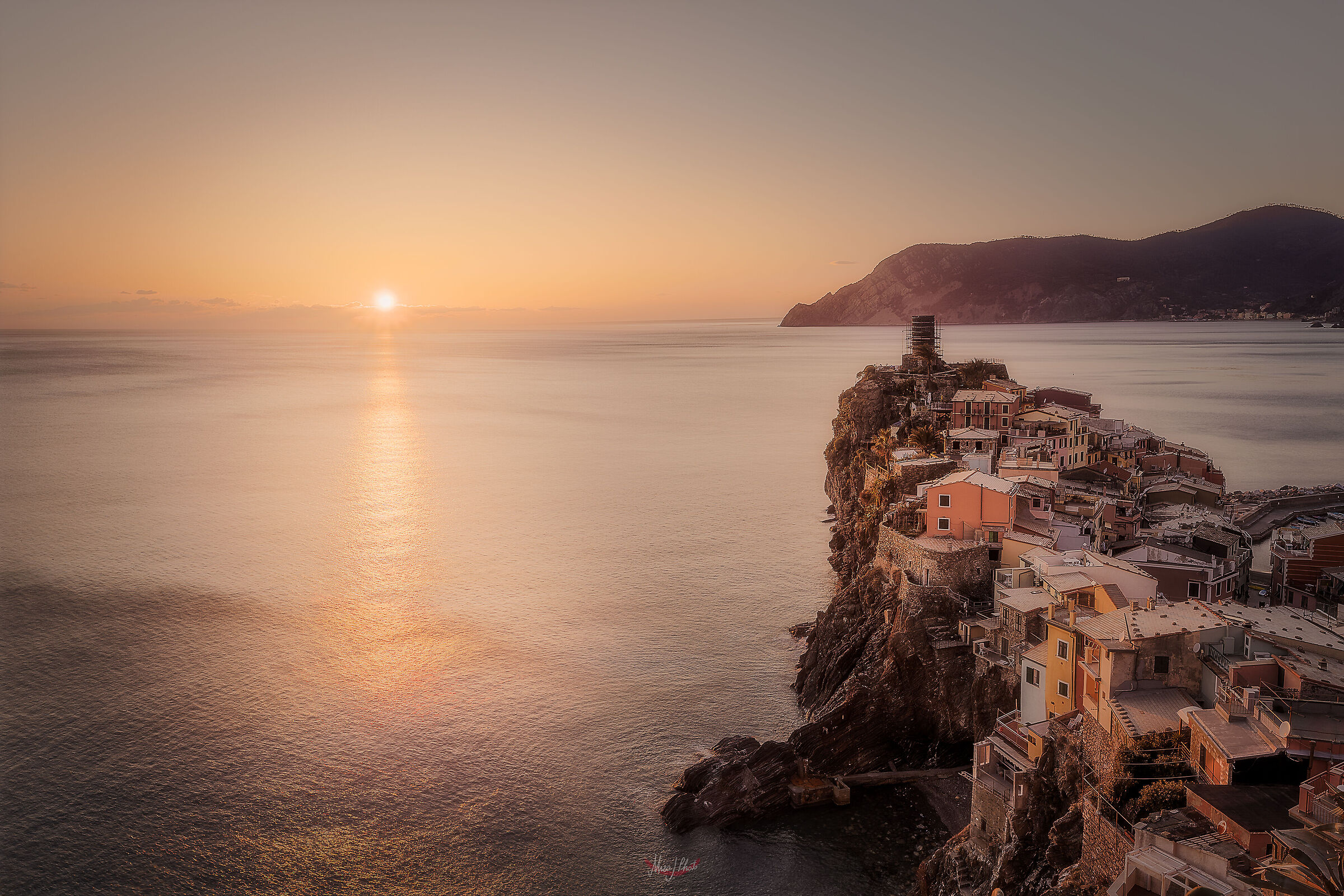 Sunset on Vernazza