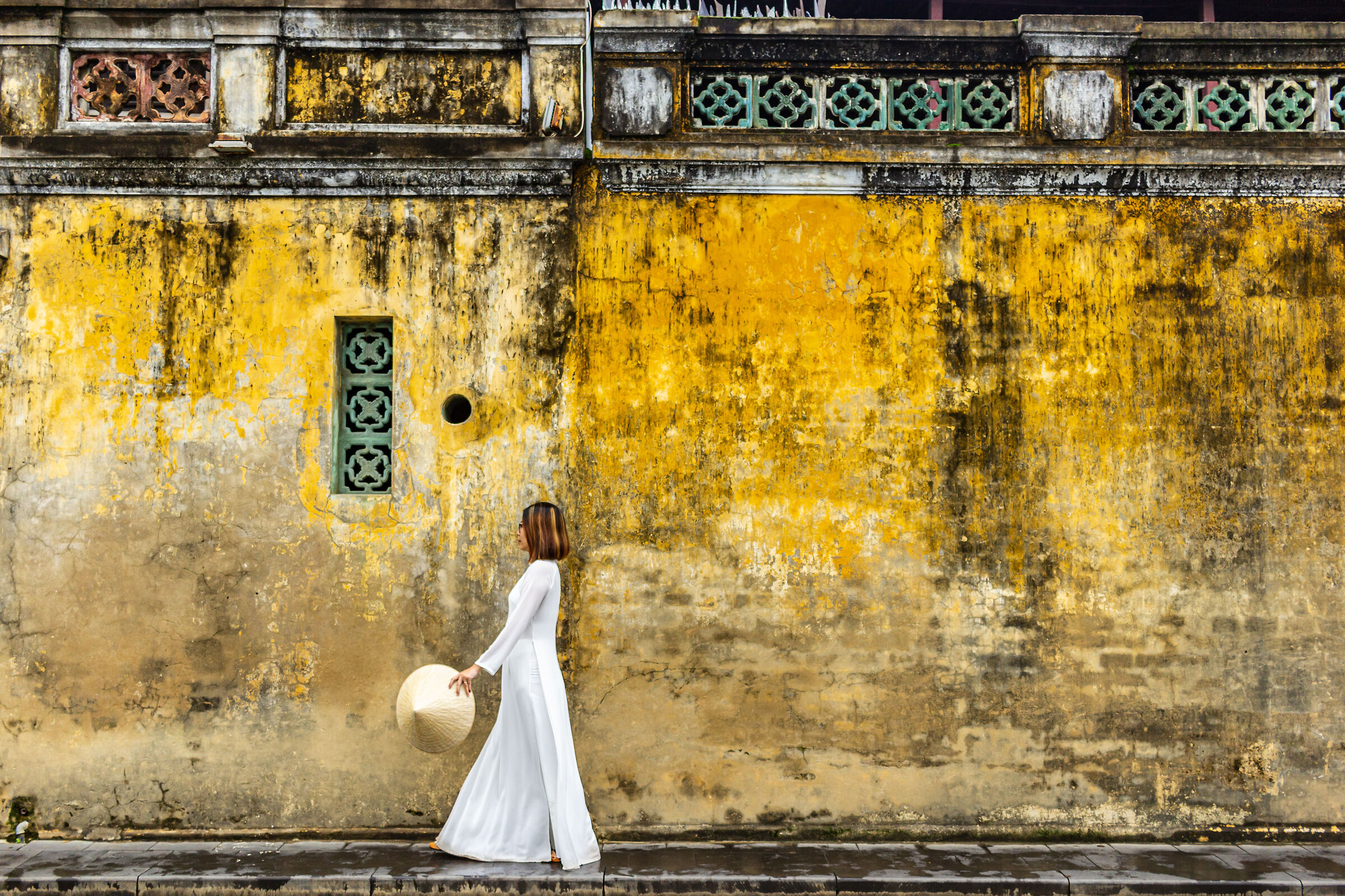 Walking in the gold city