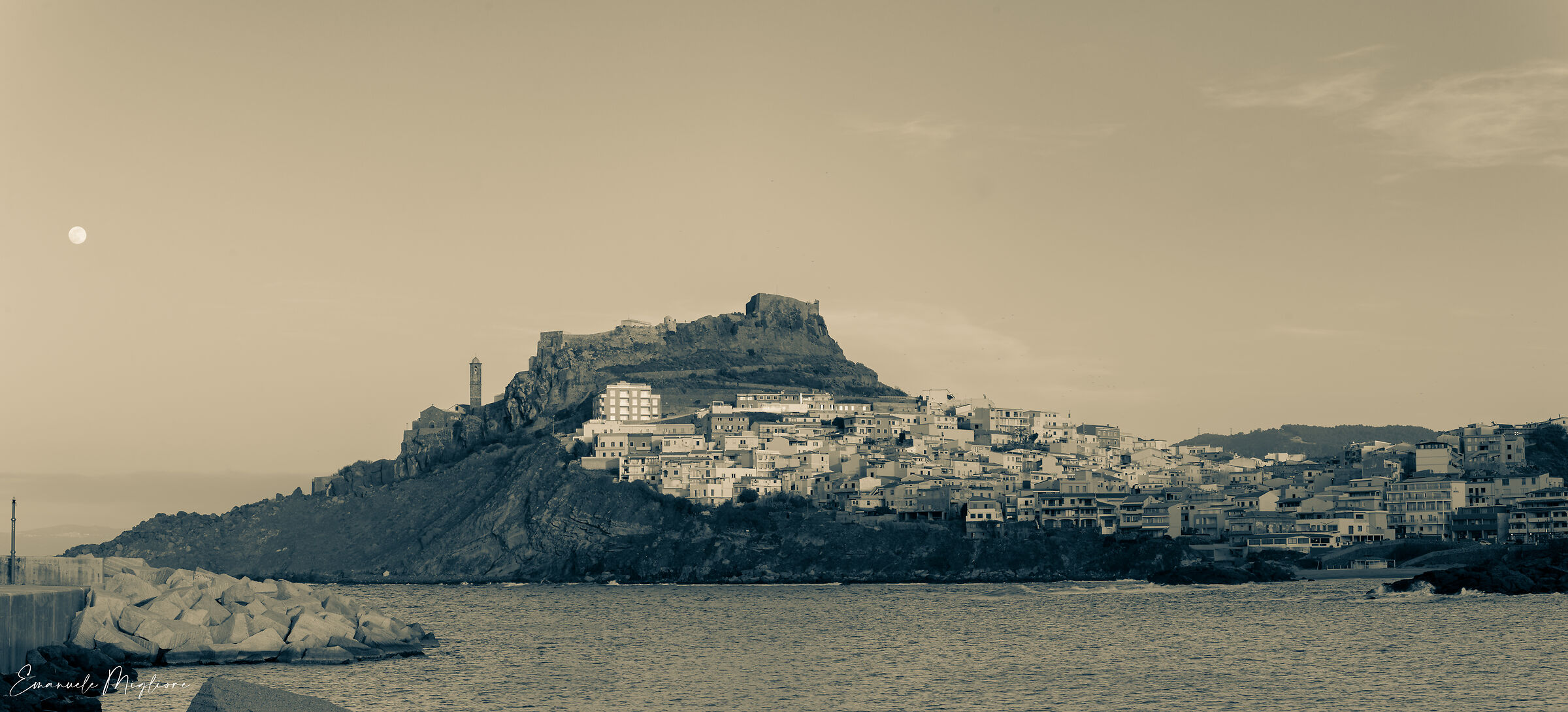 Vista panoramica su Castelsardo