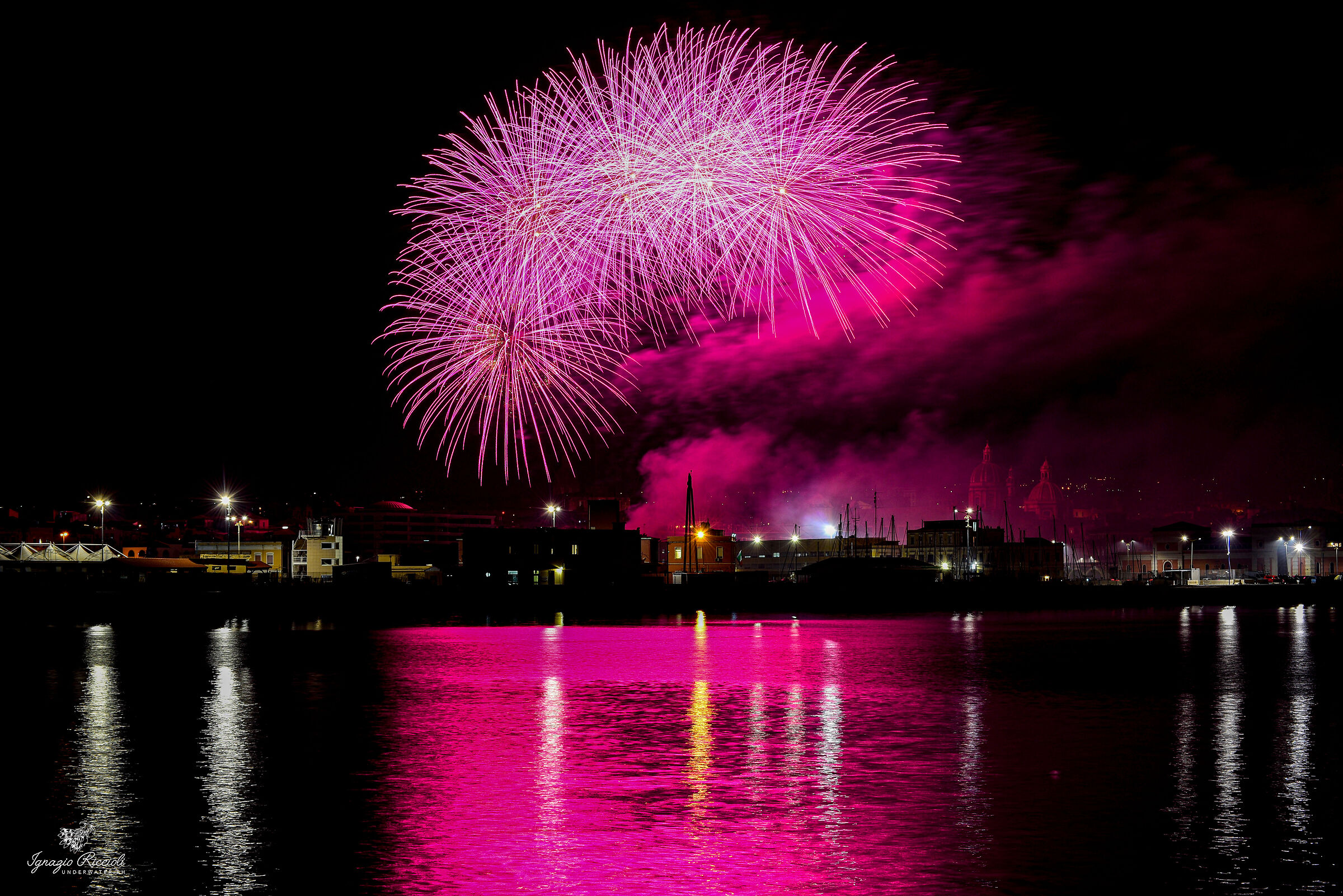 Fuochi fuochi d'artificio festa di Sant'Agata