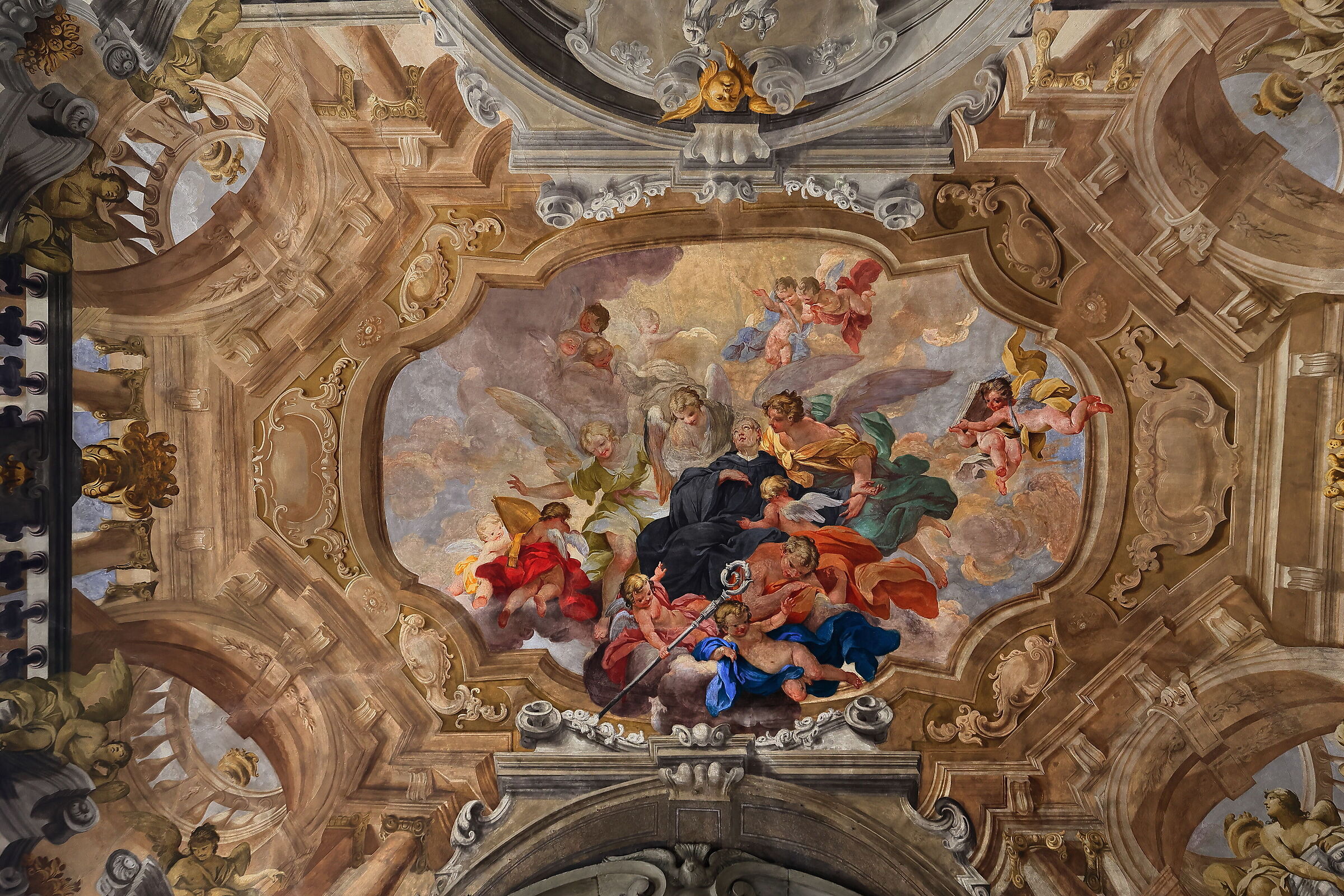 A ceiling of the Badia Fiorentina