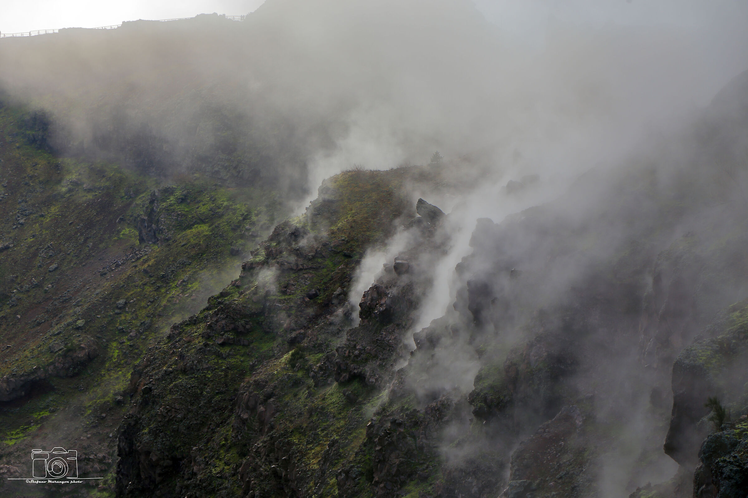Fumaroles of Vesuvius