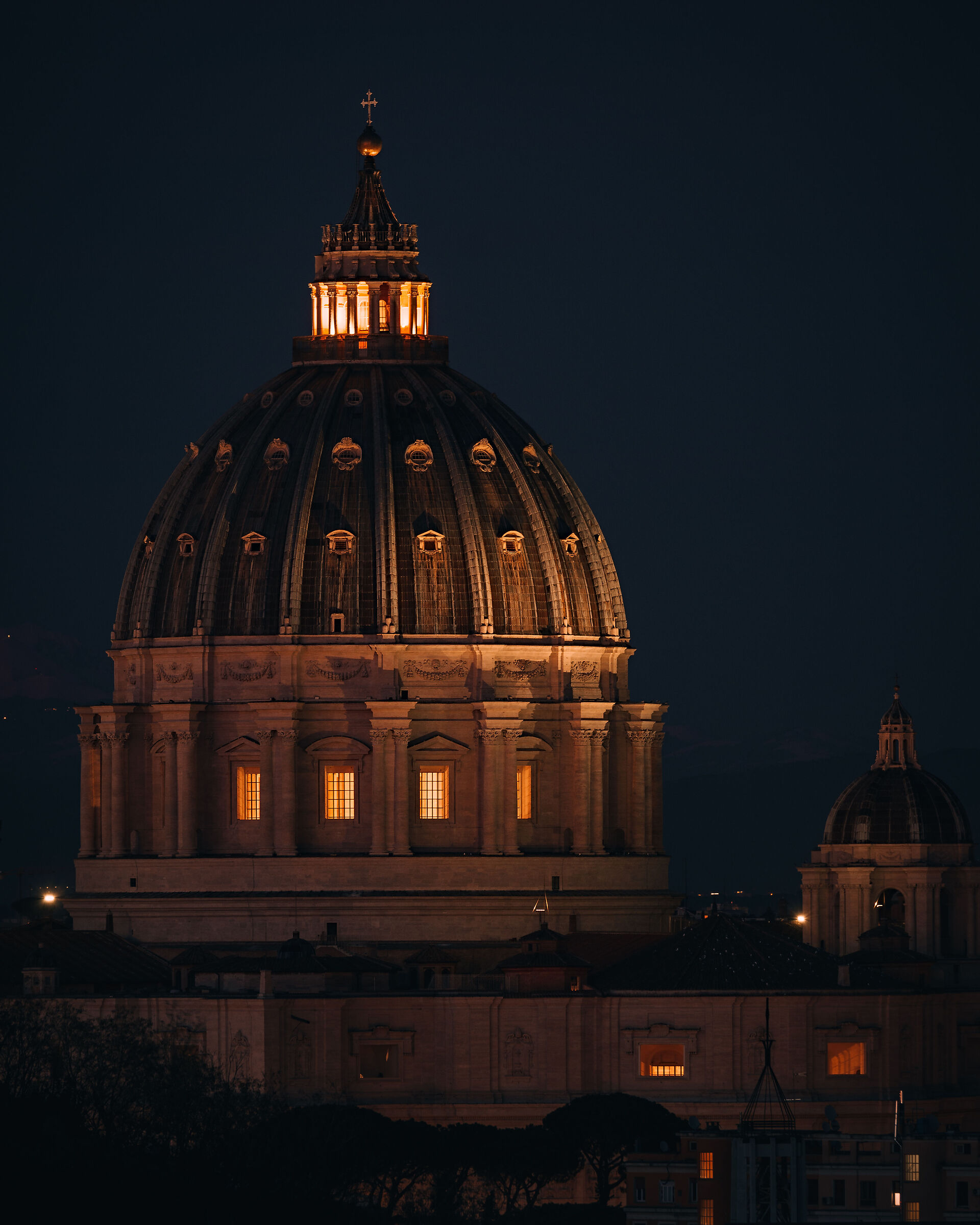 Shadows on the dome