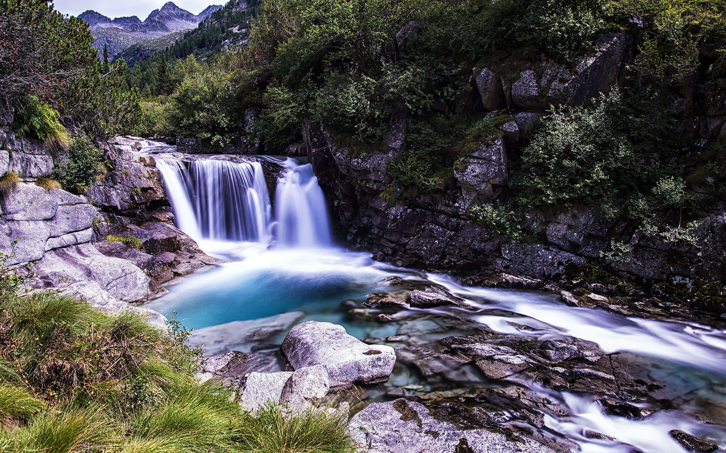 Fiume Chiese in Val di Fumo