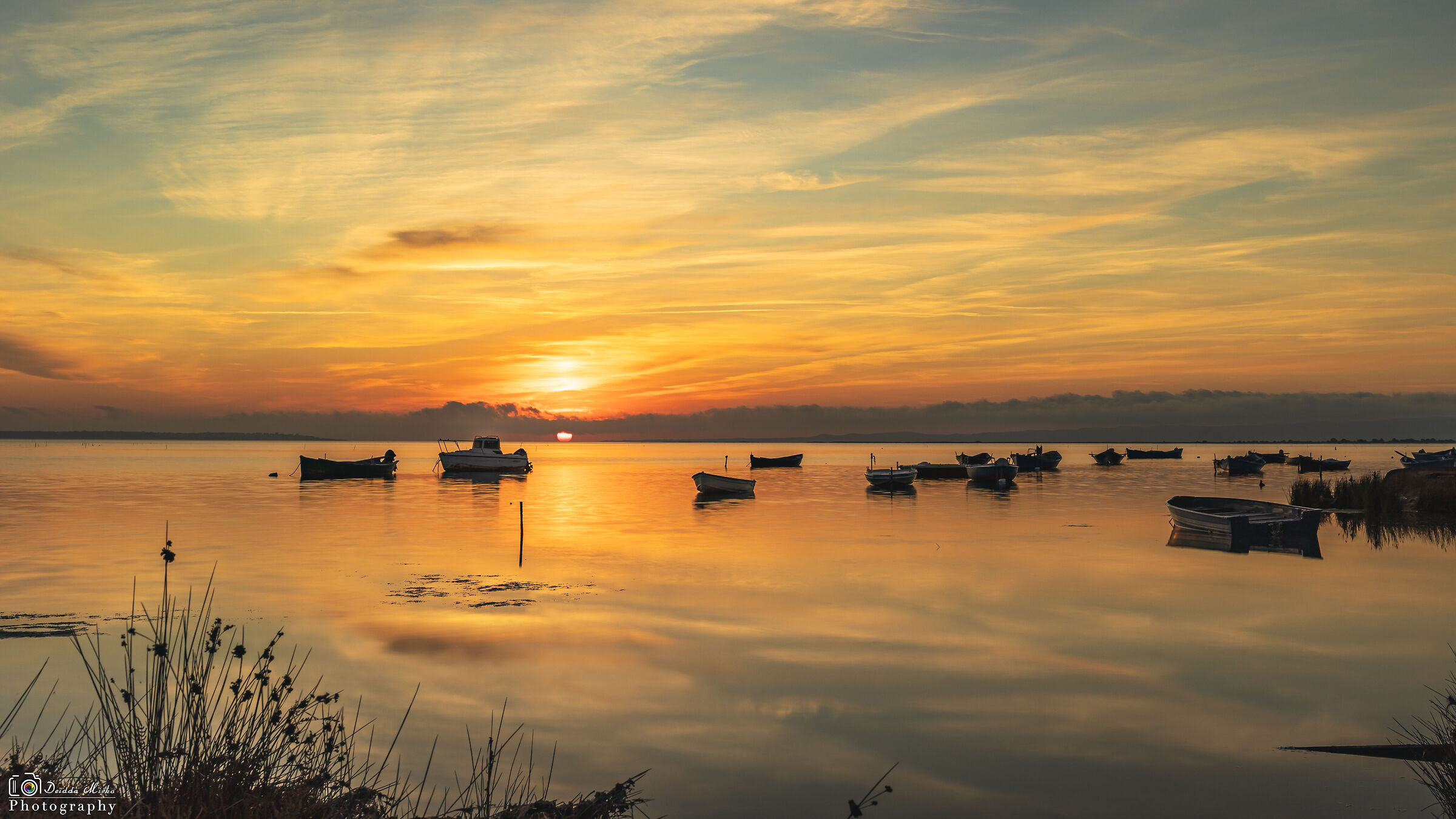 Il tramonto riflesso