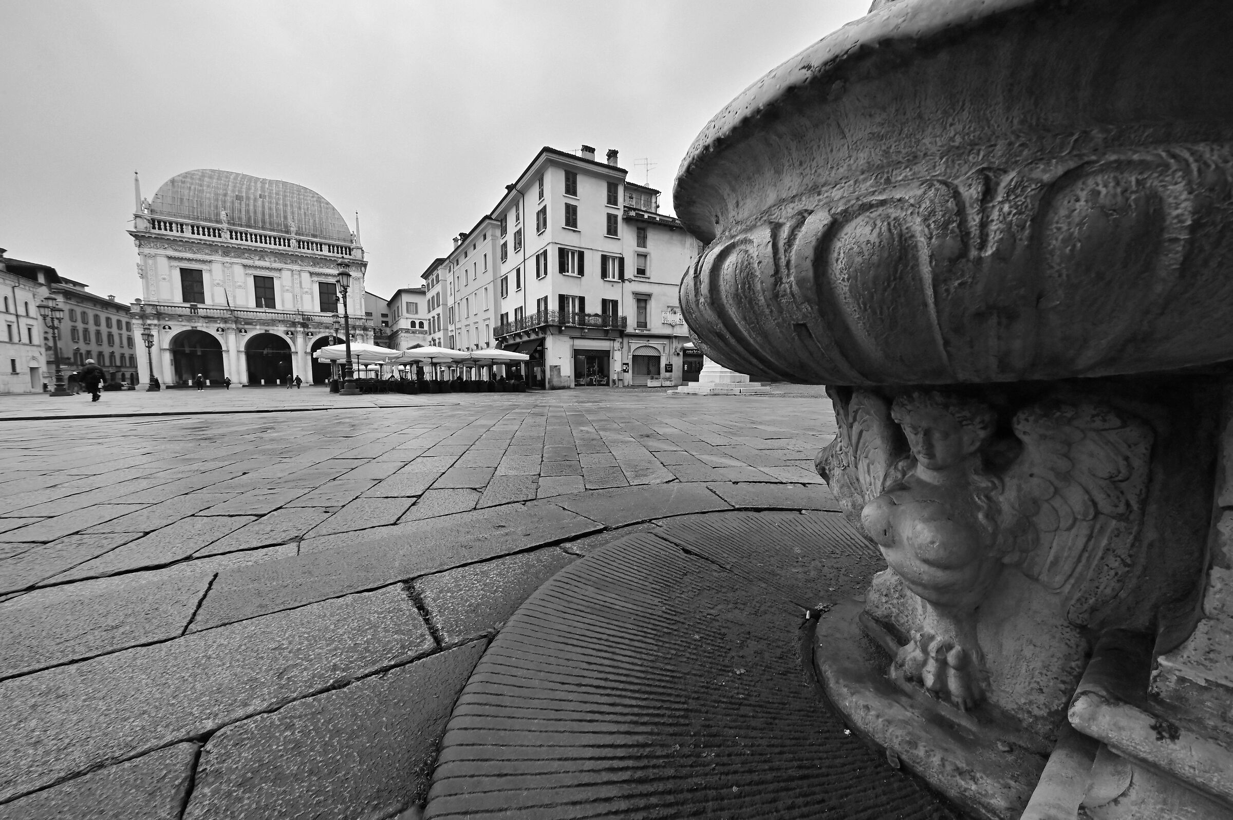 A look at the Palazzo della Loggia - Bs.