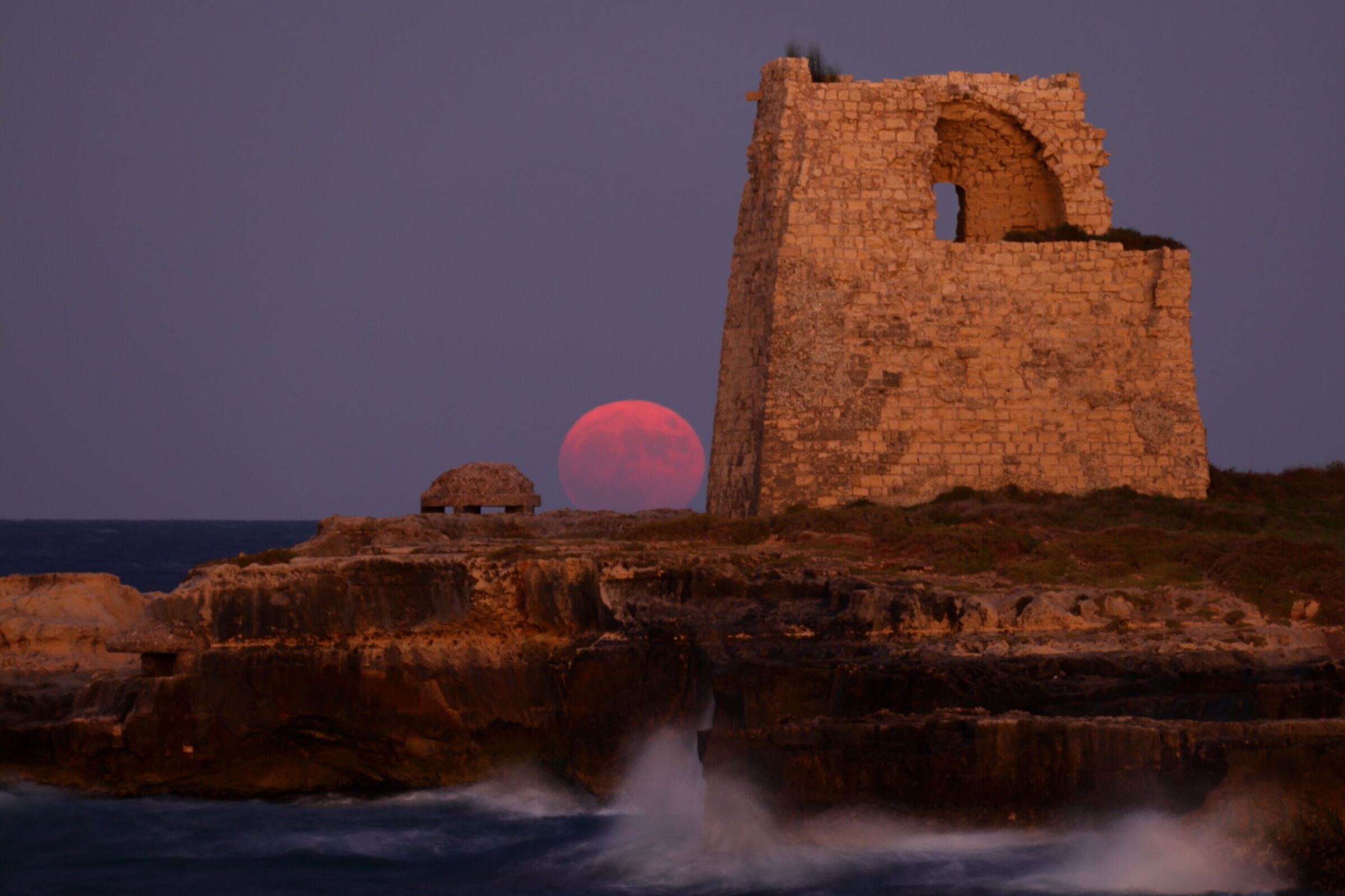 Lunar sunrise