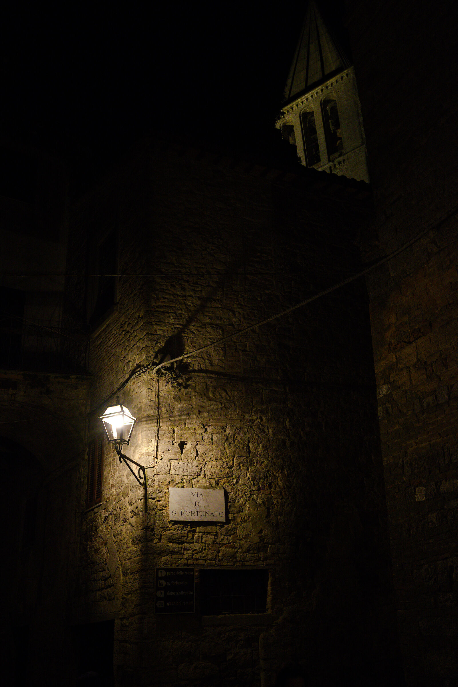 Via di San Fortunato - Todi