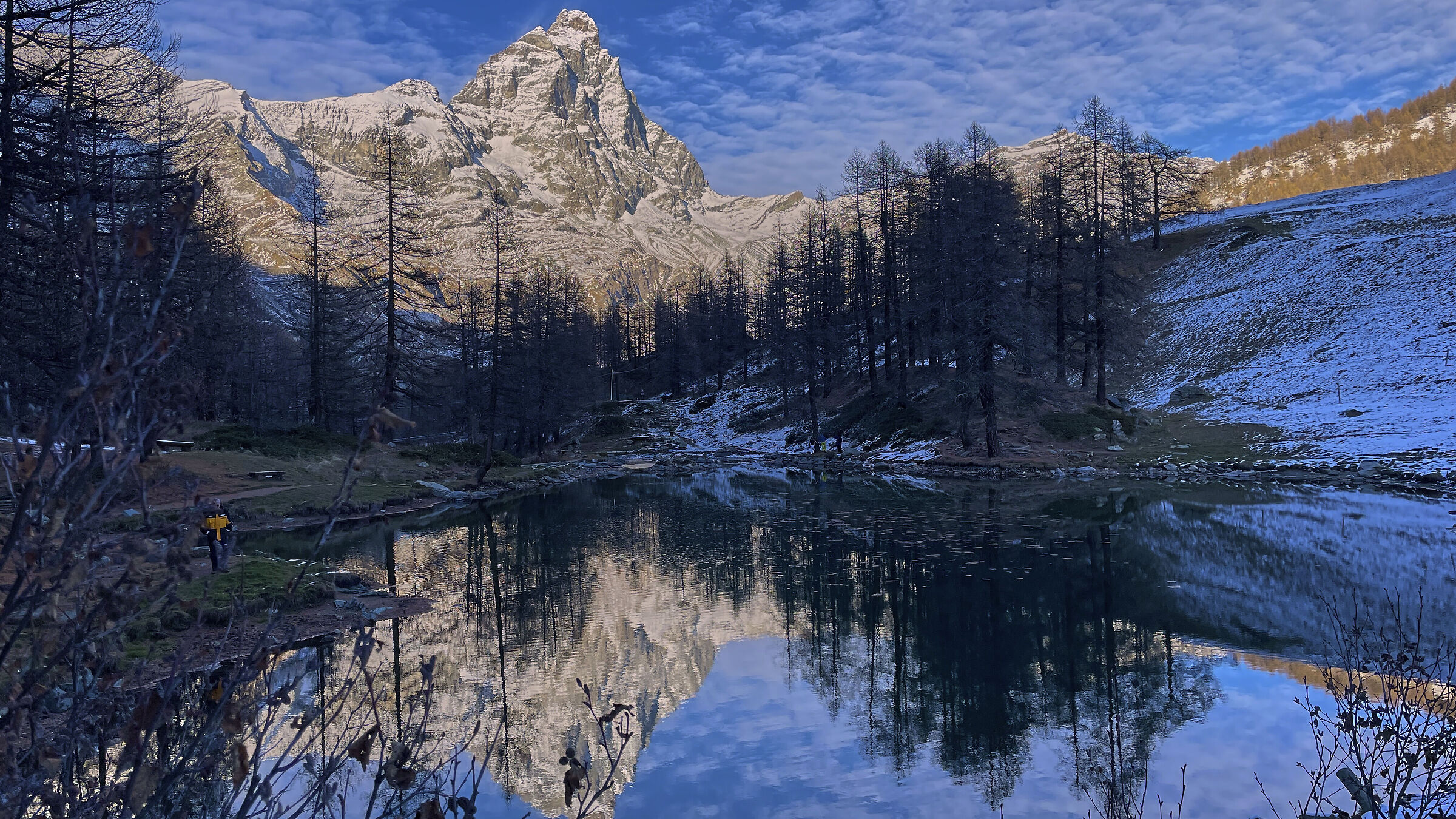 BLUE LAKE- REFLECTIONS-