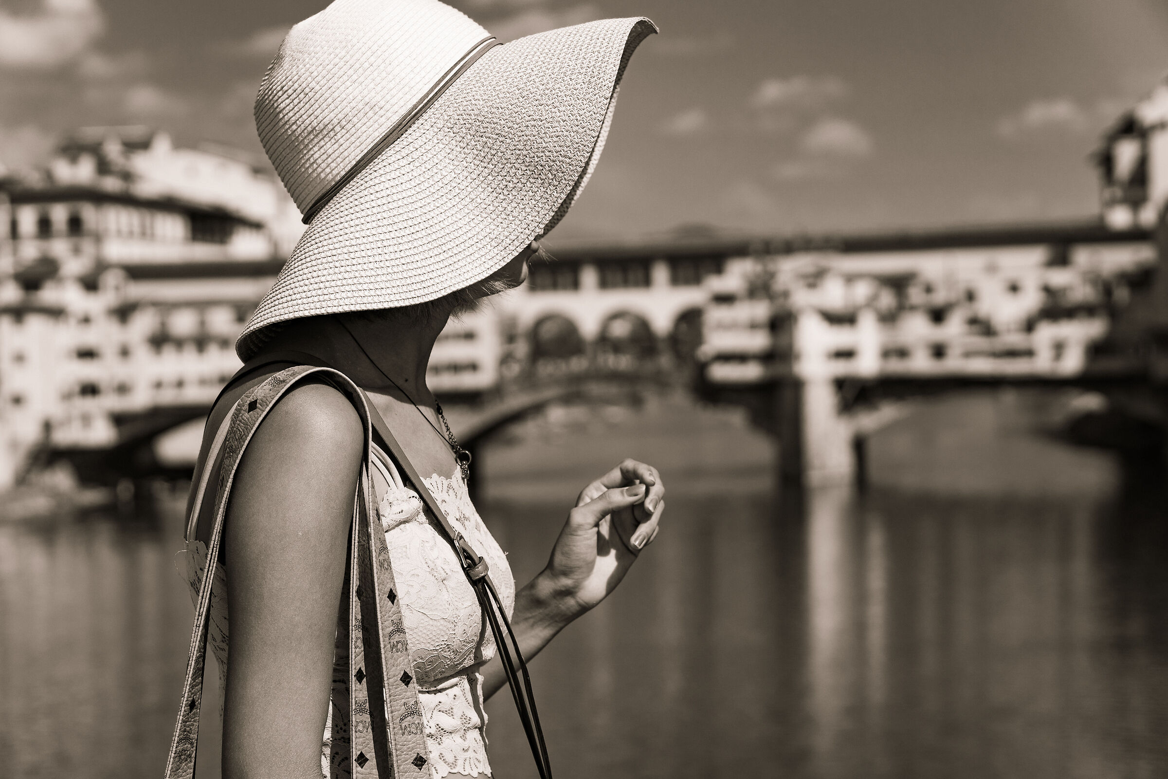 turista a Firenze
