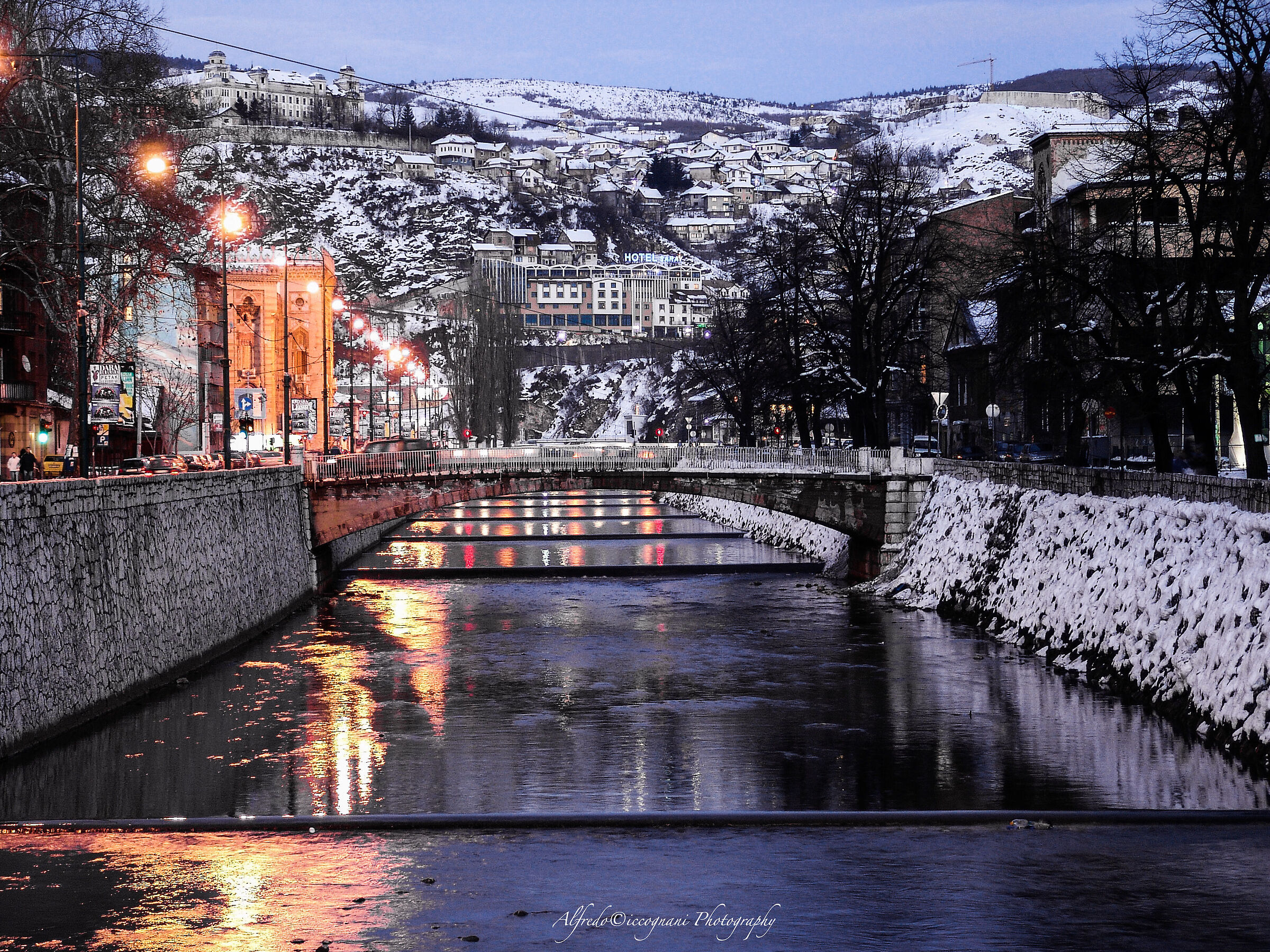 Miljacka fiume di Sarajevo