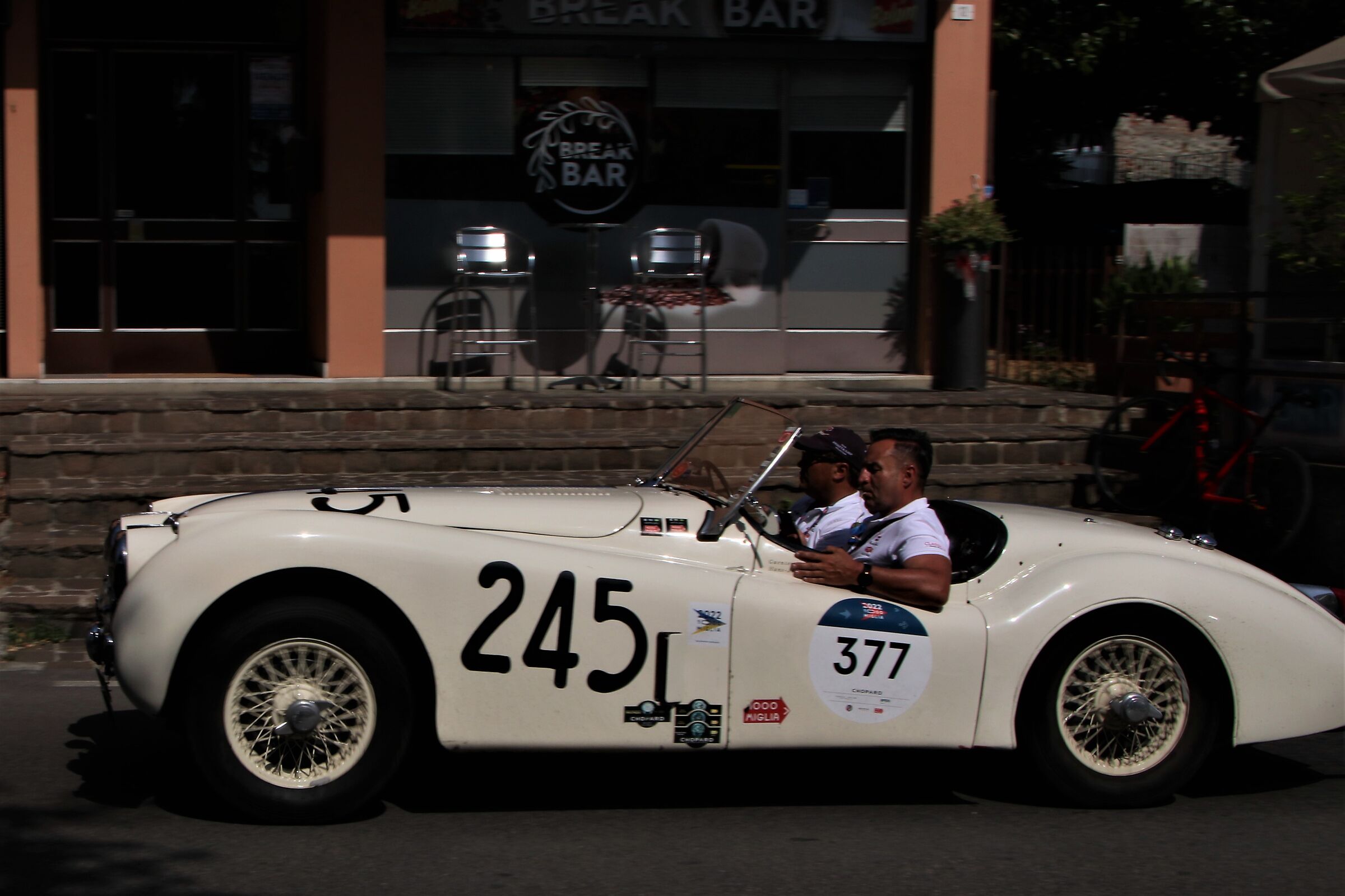 1956 MERCEDES BENZ 300SL at 1000miglia 2022