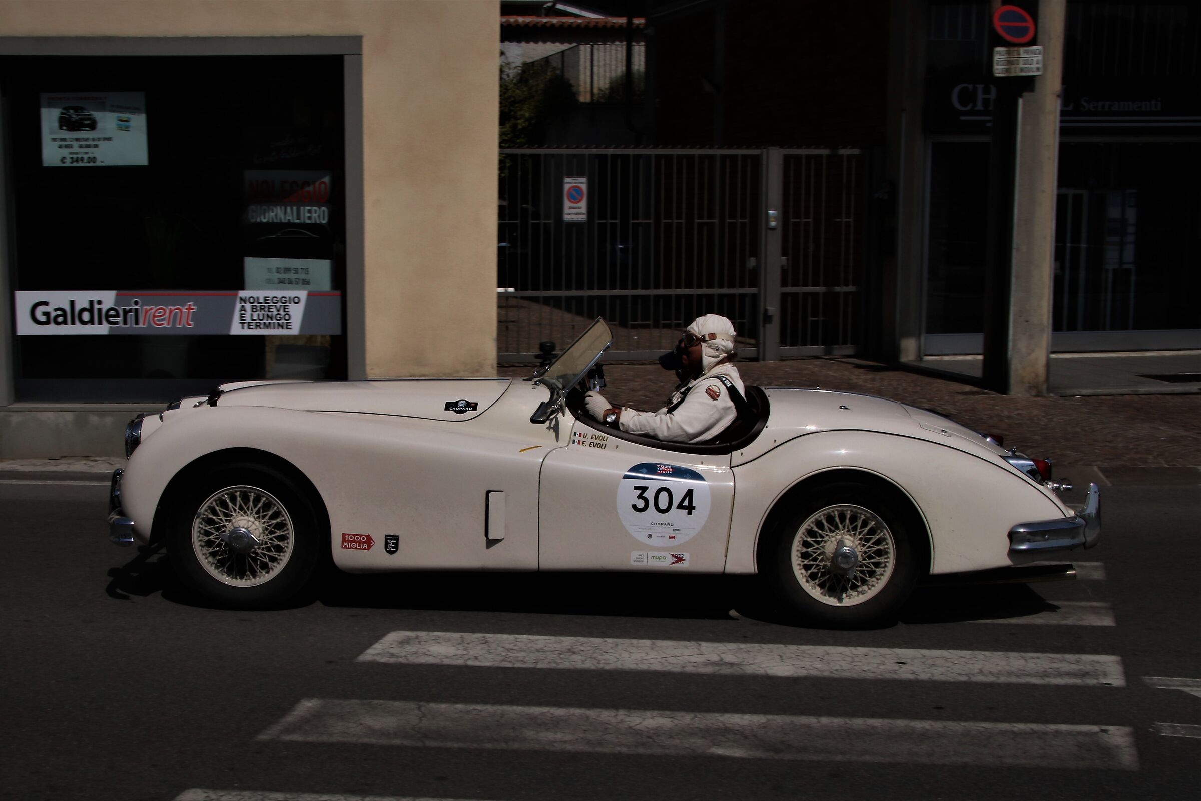 1954 JAGUARXK140 ROADSTER at 1000miglia 2022
