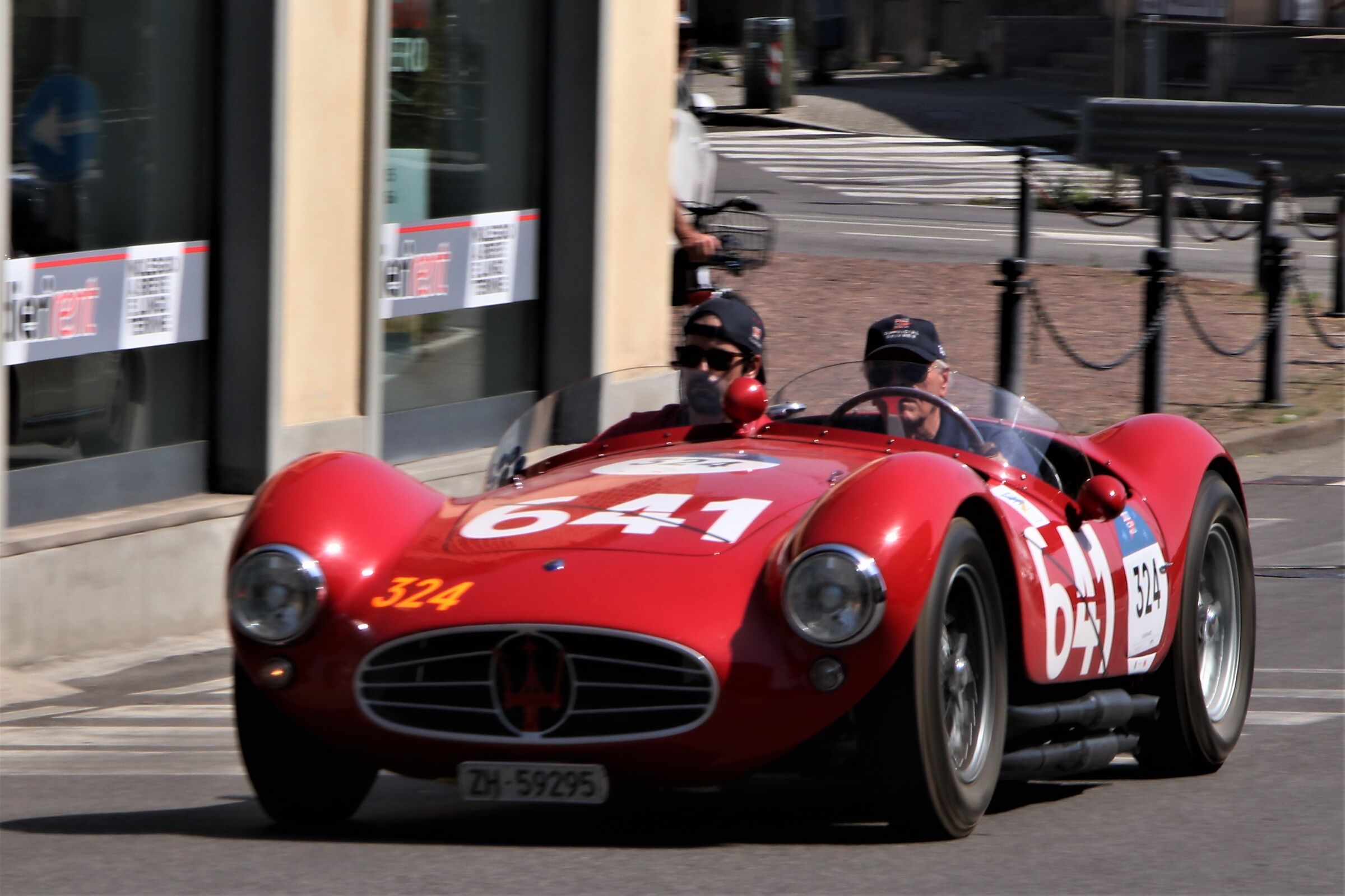 MASERATIA6 GCS753 Fantuzzi of 1954 at 1000miglia 2022