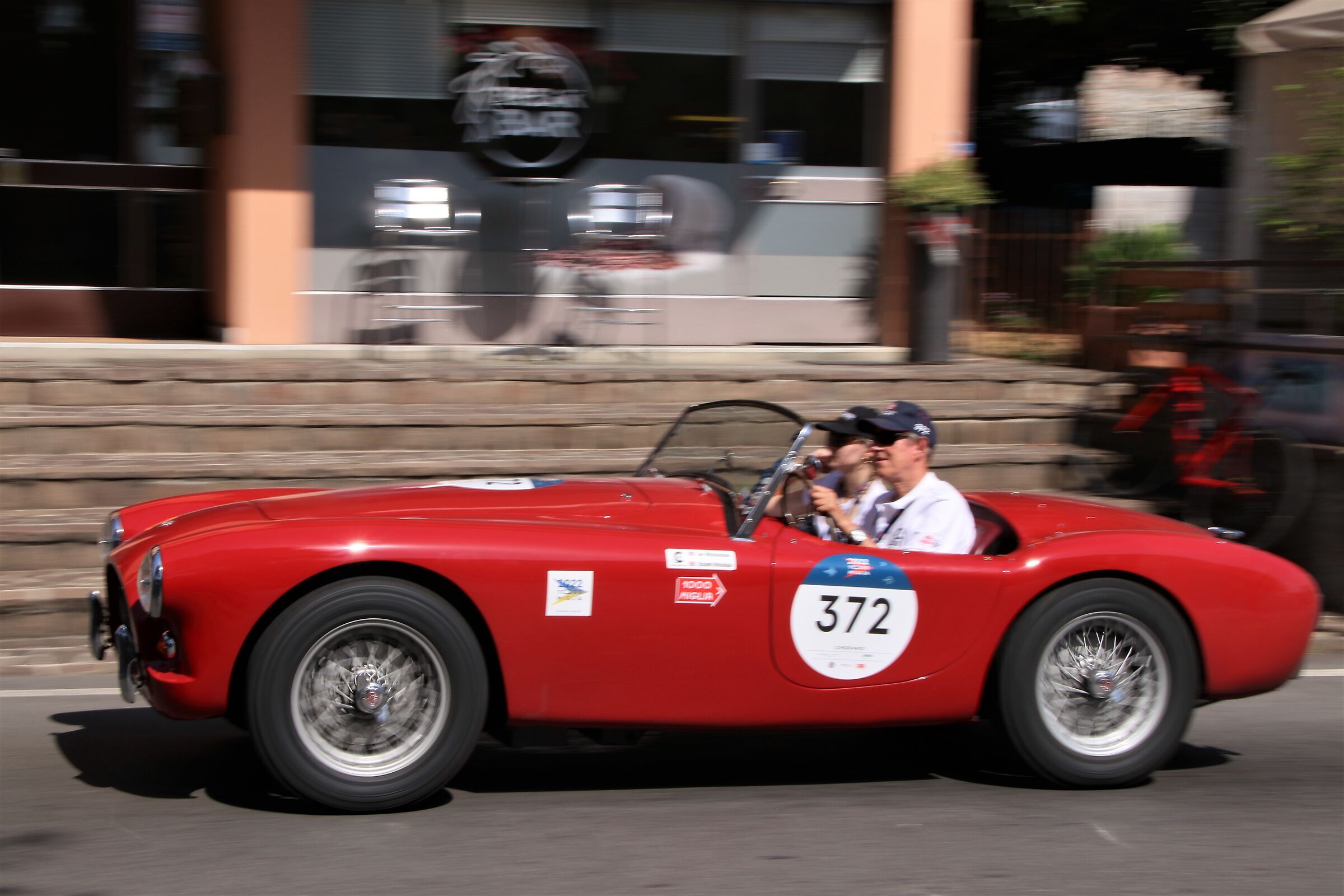 1956 A.C. ACE at the 2022 1000miglia