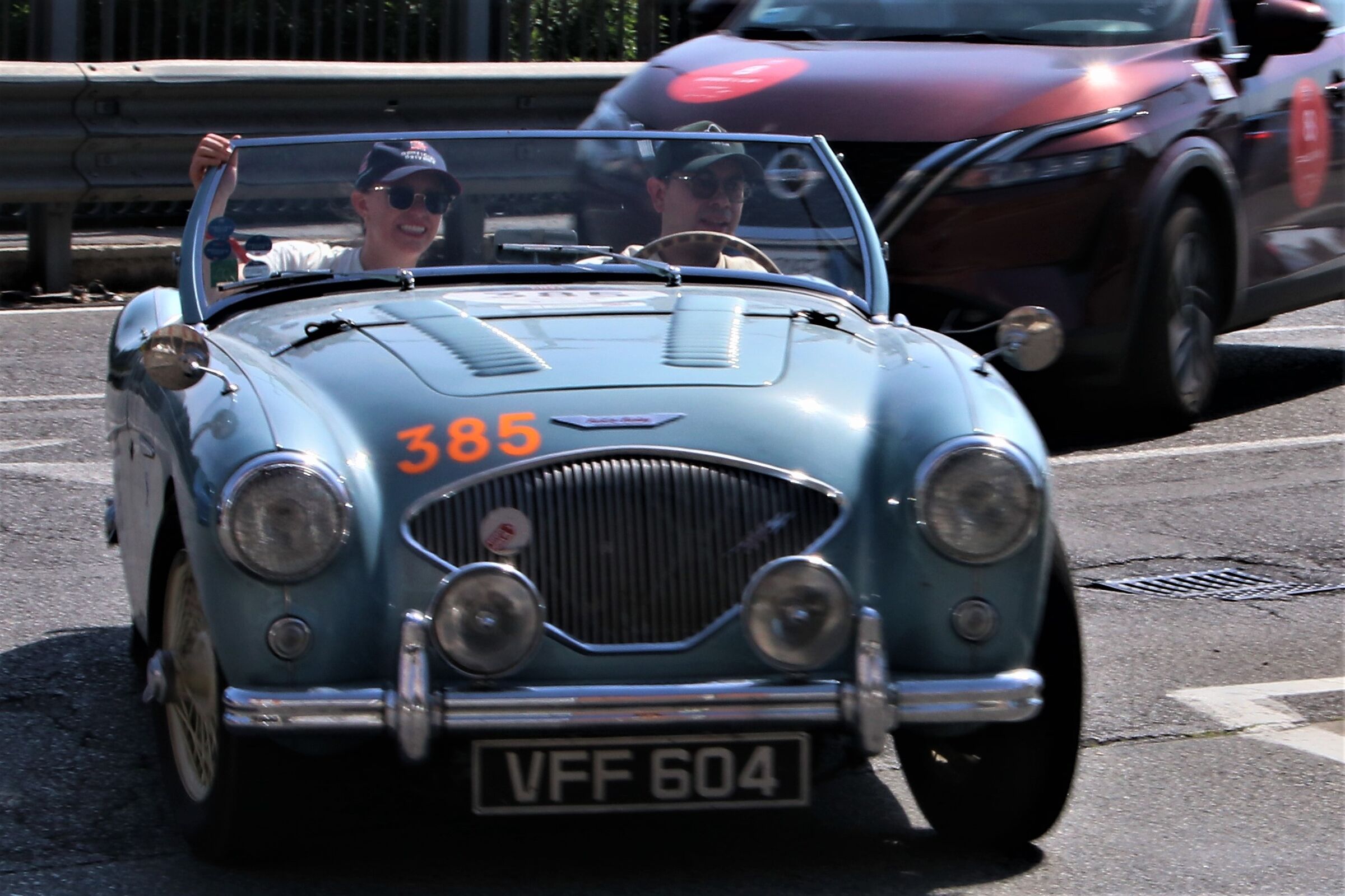 AUSTIN HEALEY100/4 of 1955 at 1000miglia 2022