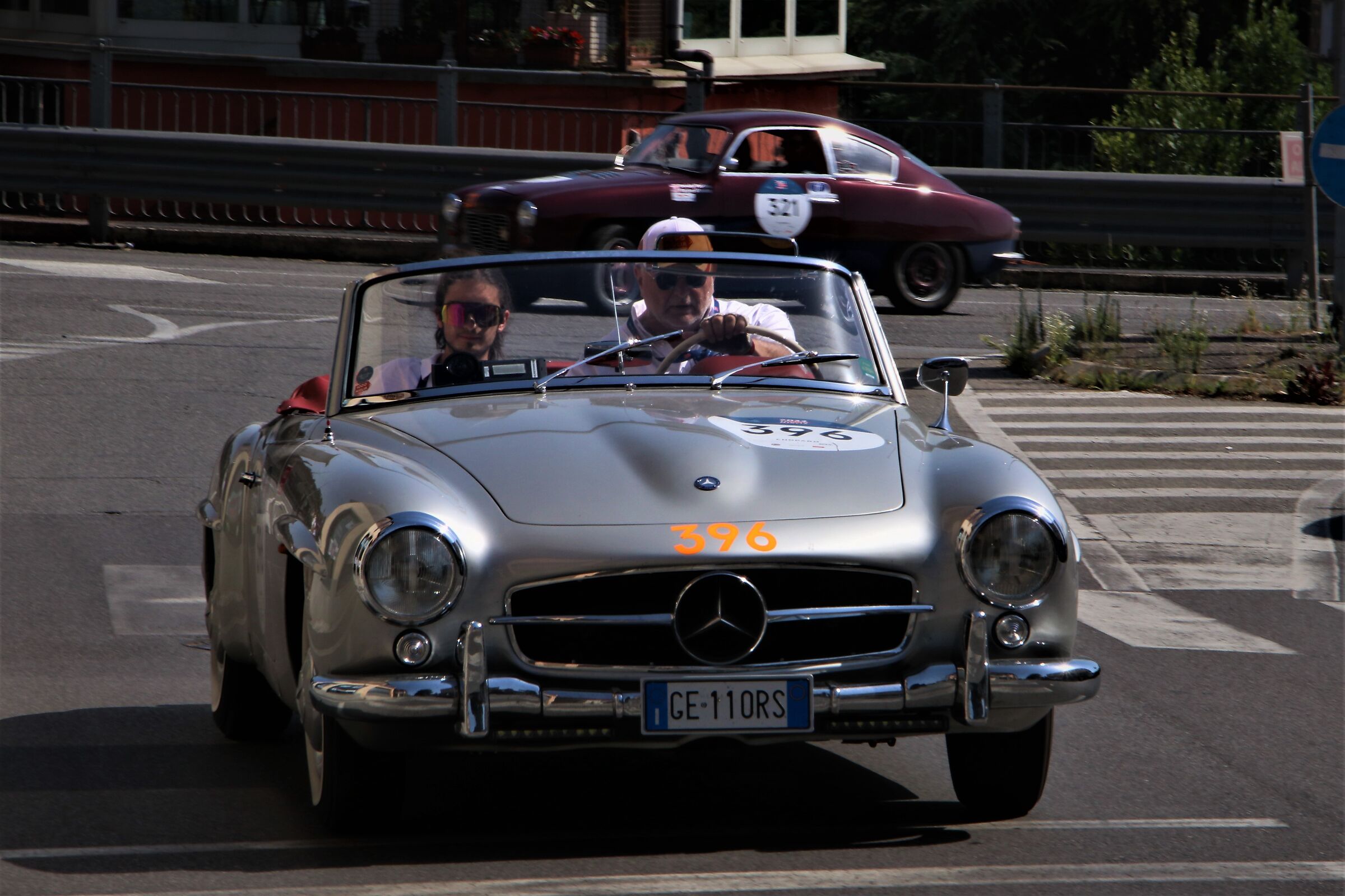 1955 MERCEDES BENZ 190 SL at 1000migli 2022