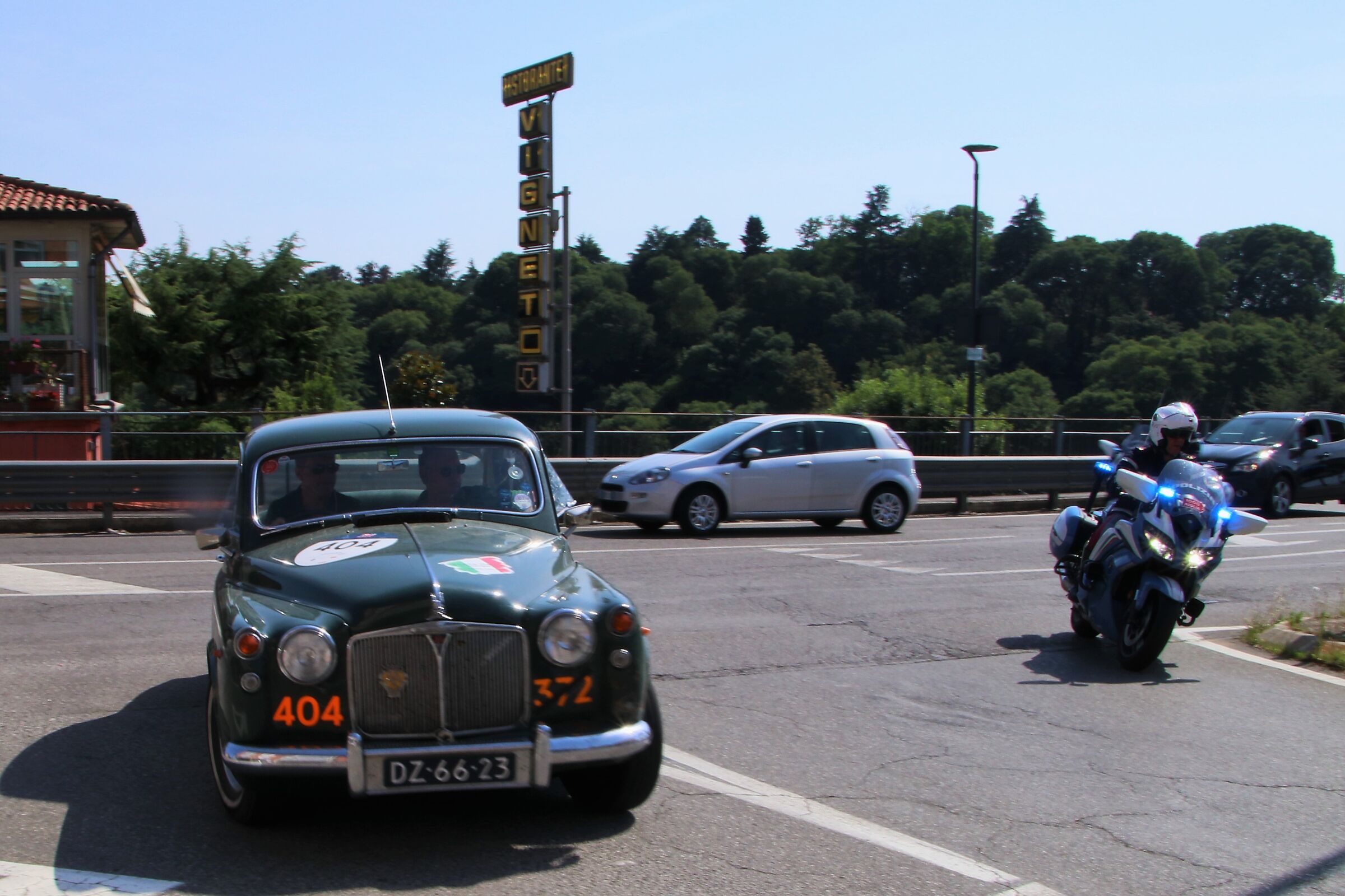 ROVER 75 of 1956 at 1000miglia 2022