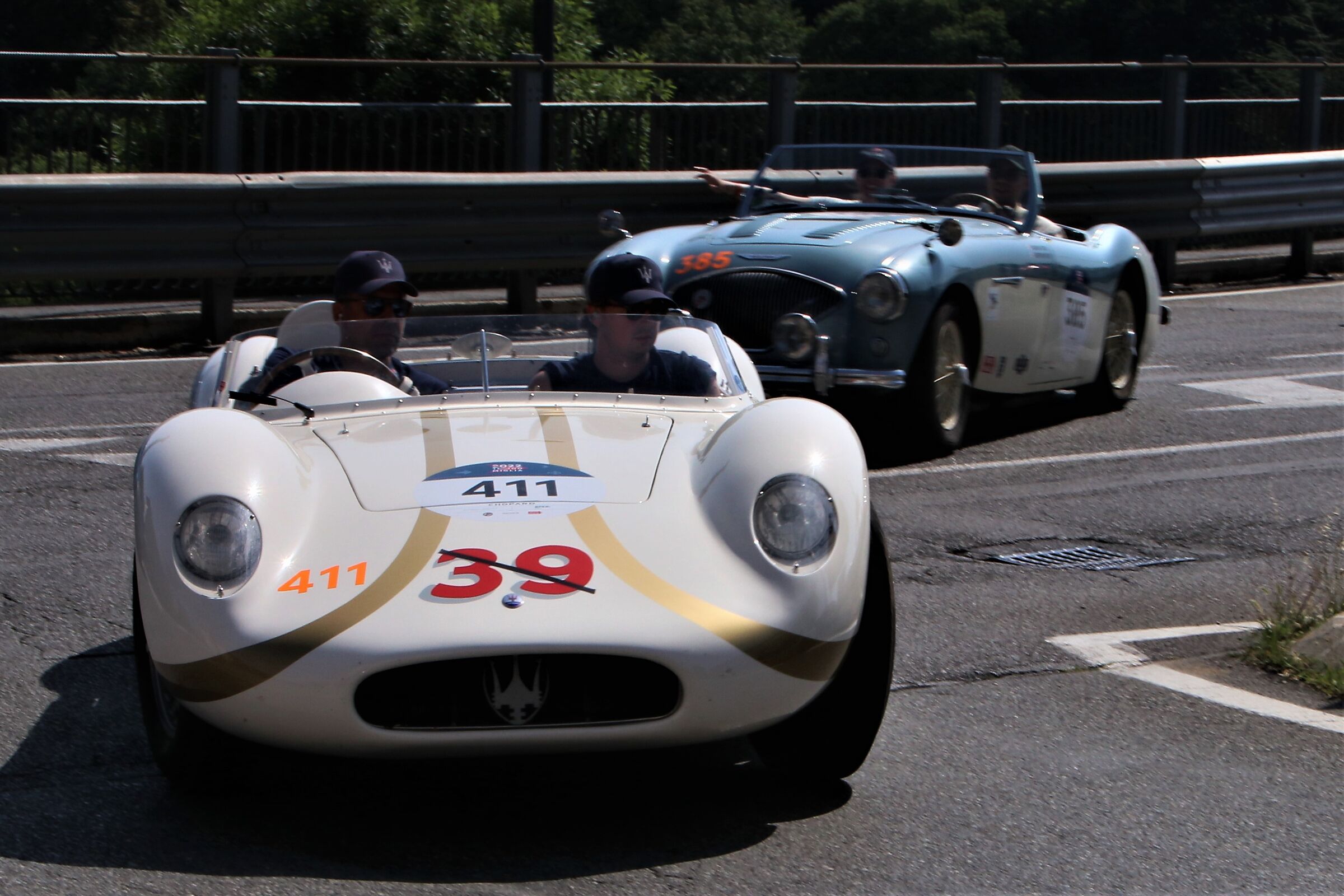 1956 MASERATI 200 SI at the 2022 1000miglia