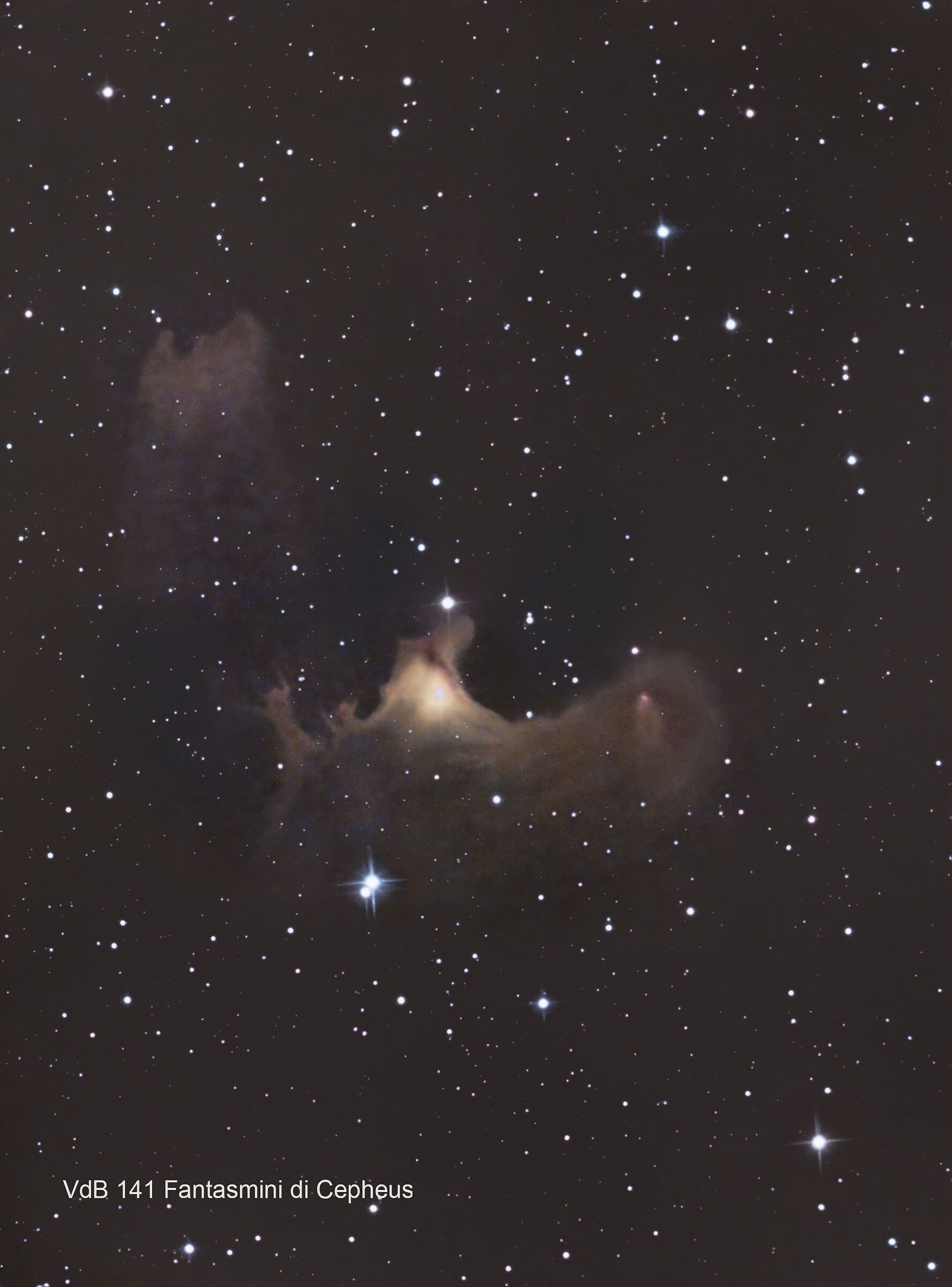 VdB141 Fantasmi in Cepheus