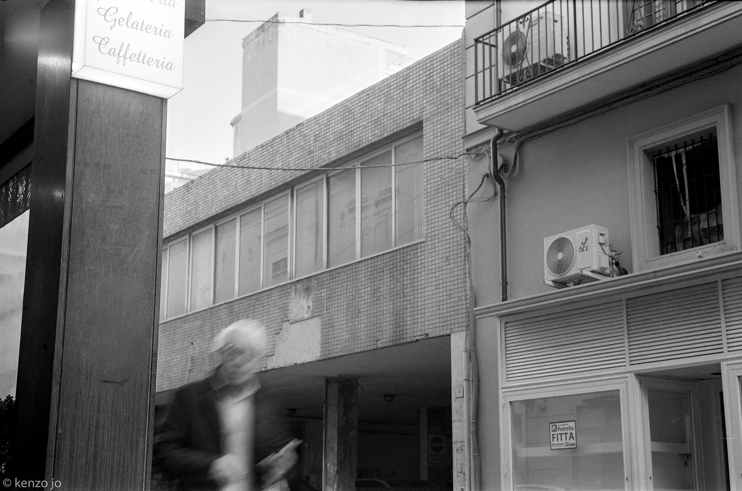 Old ice cream parlour and cafeteria