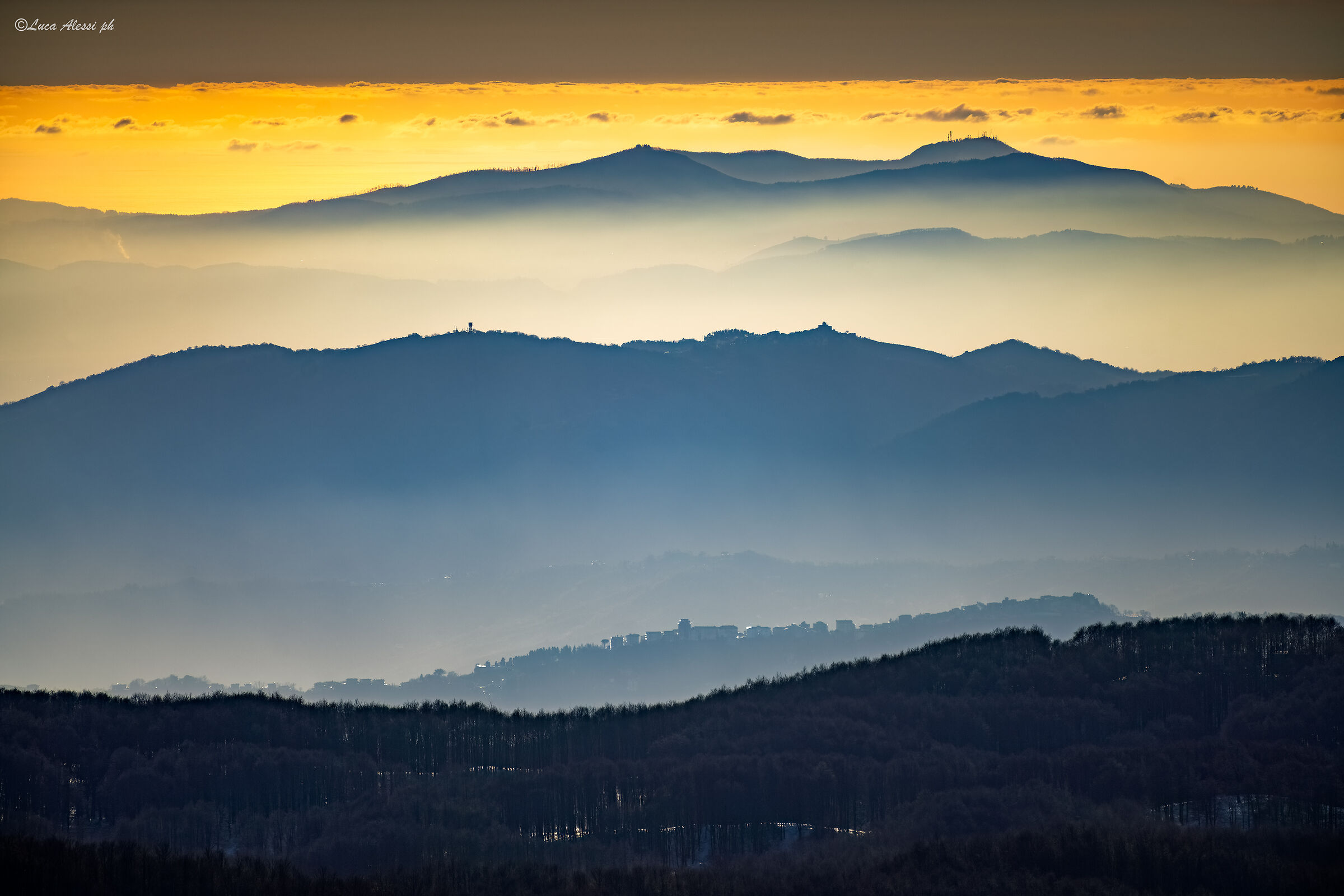 From Simbruini to the Alban hills