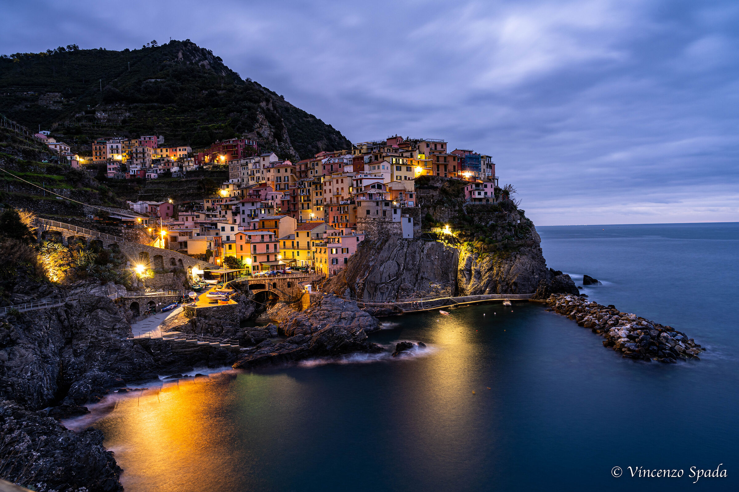 Manarola all'alba