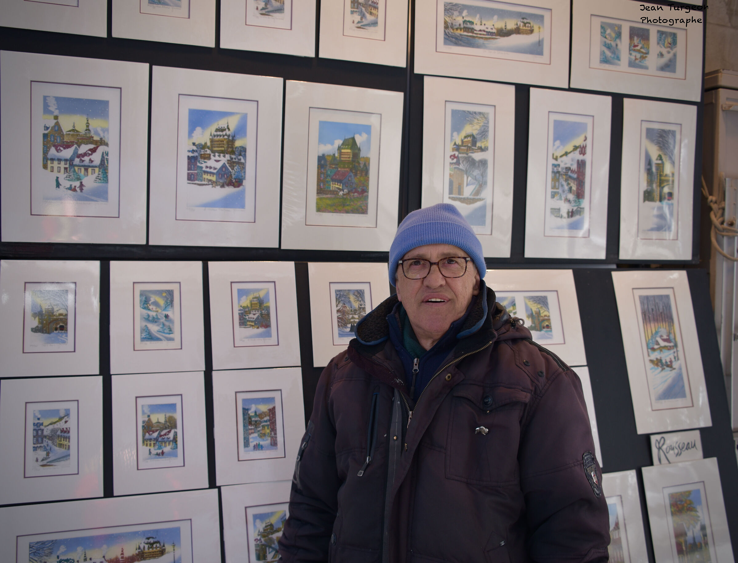 Artista Old Quebec rue du Trésor... Stefania