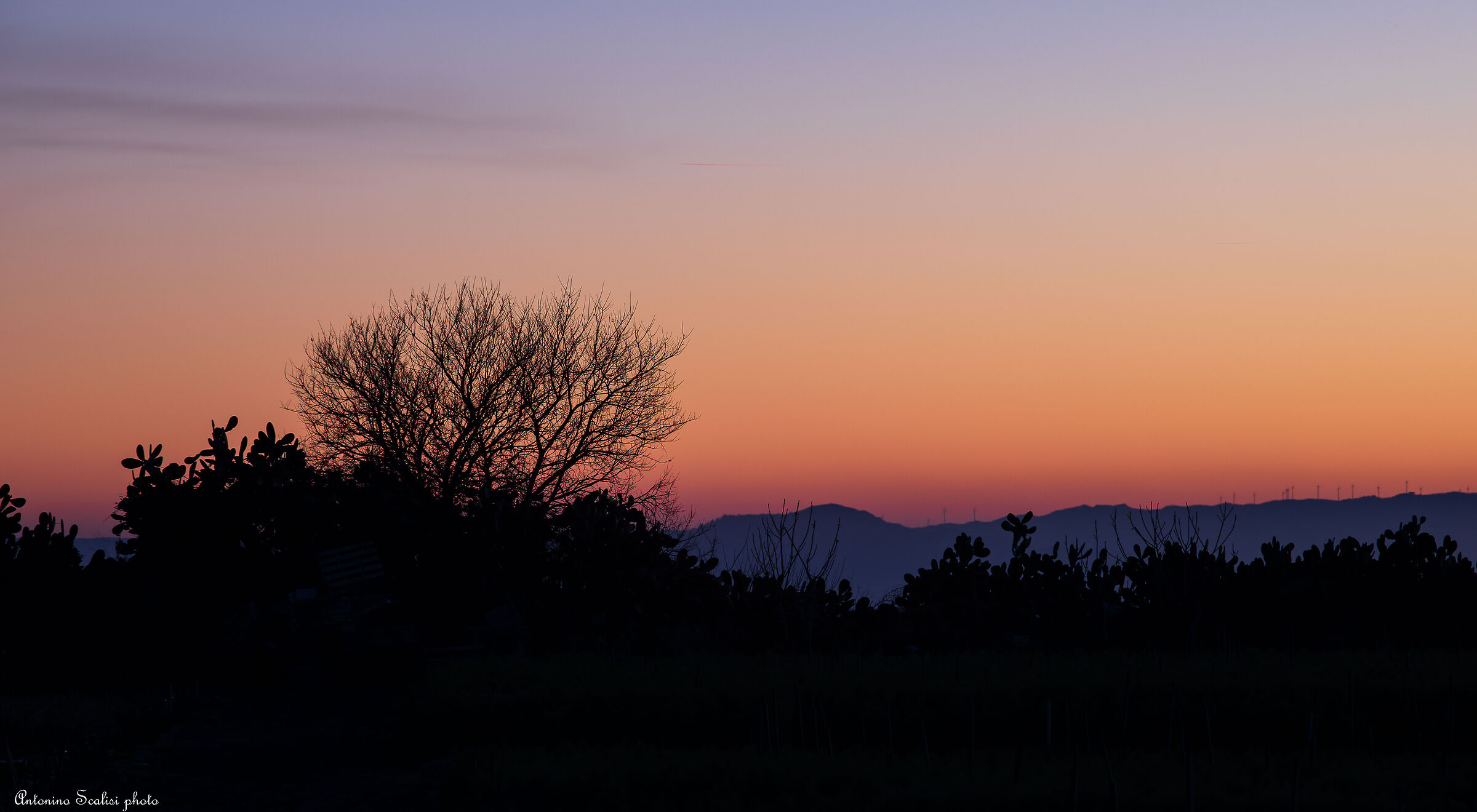 Un bel tramonto siciliano