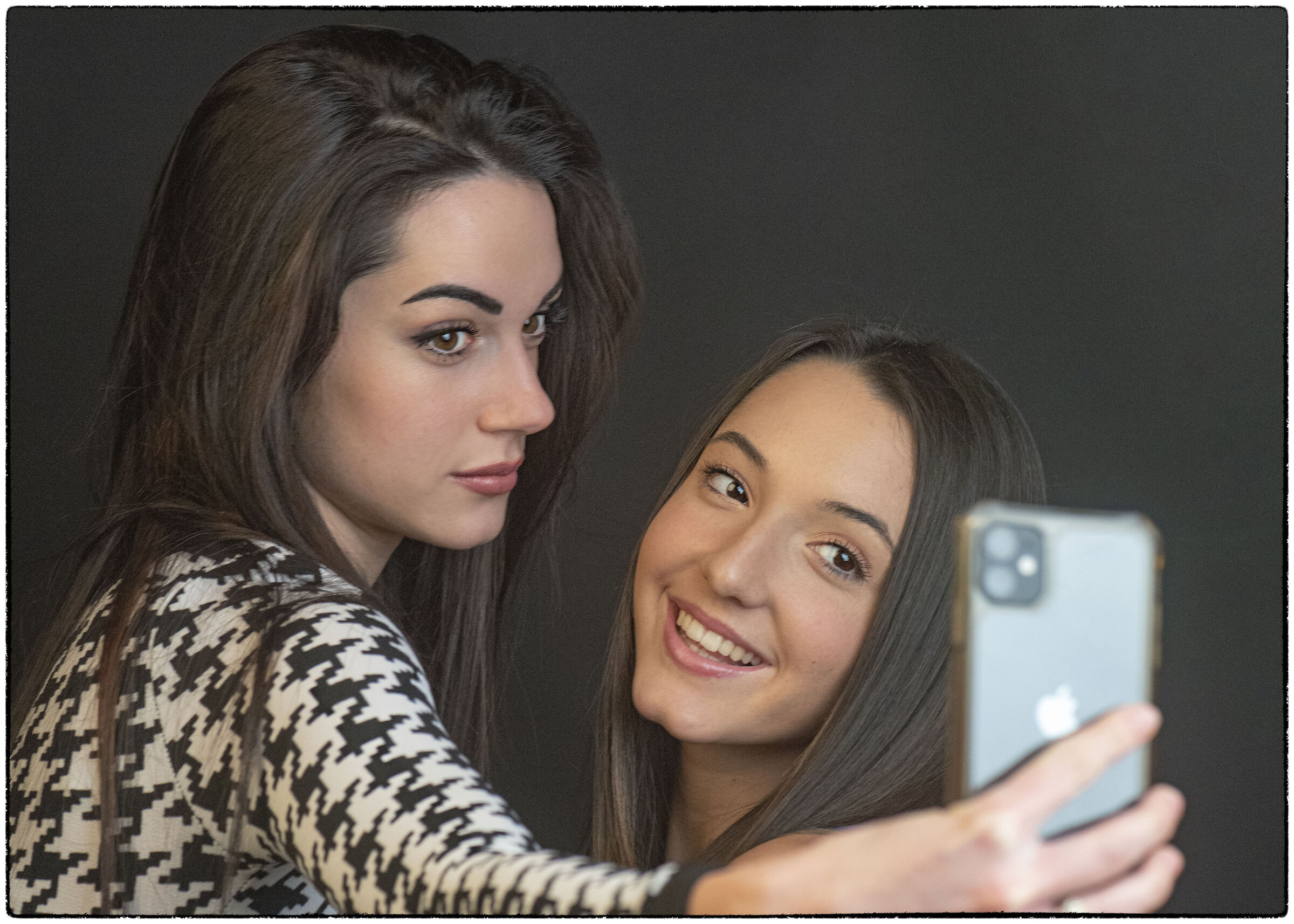 Let's take a selfie Sara & Gaia