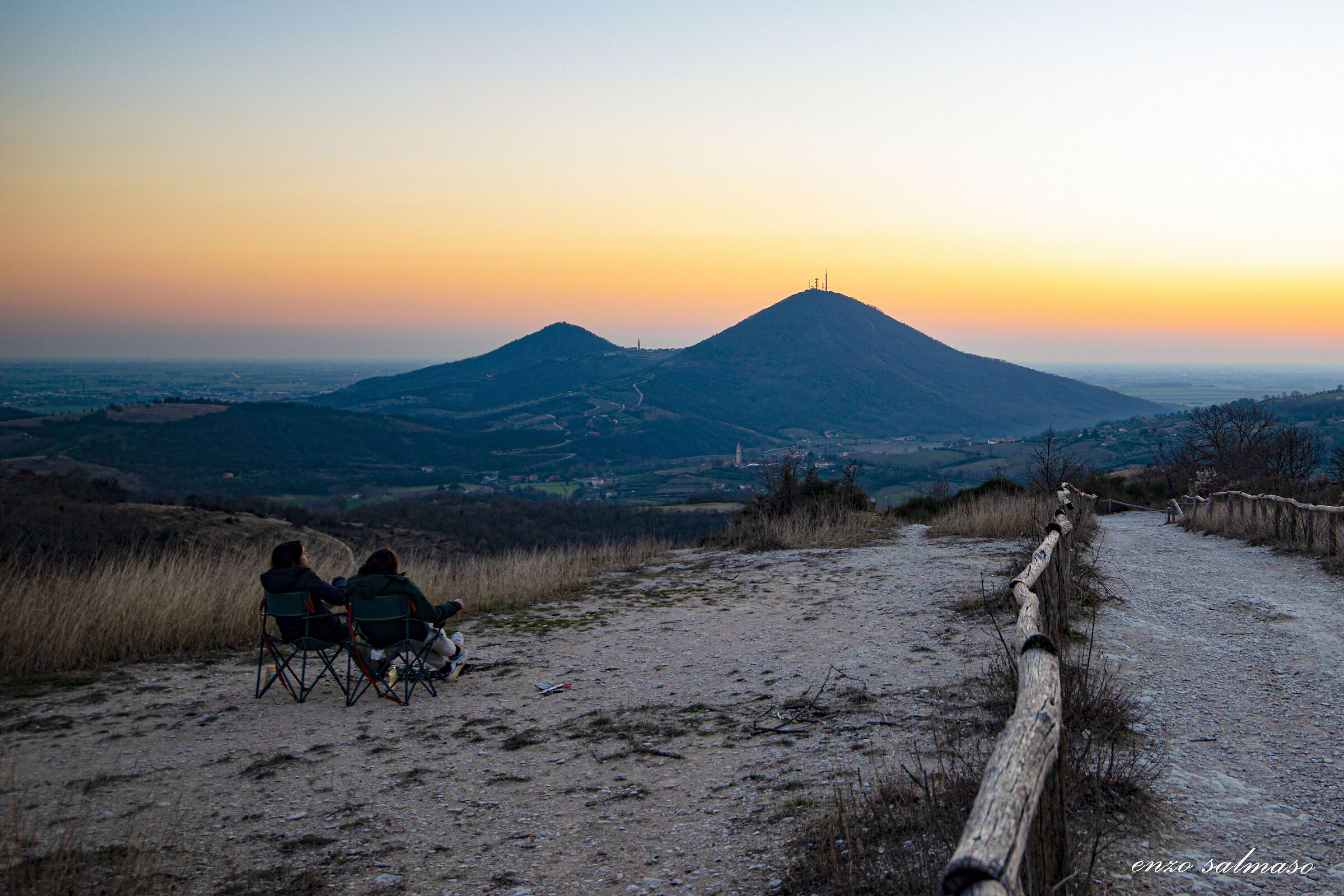 tramonto che fa spettacolo