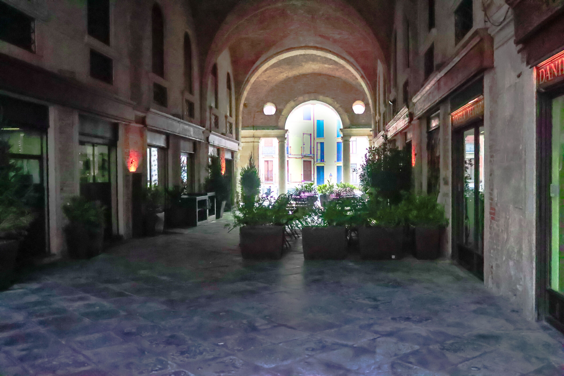 portici di Piazza dei Signori Vi