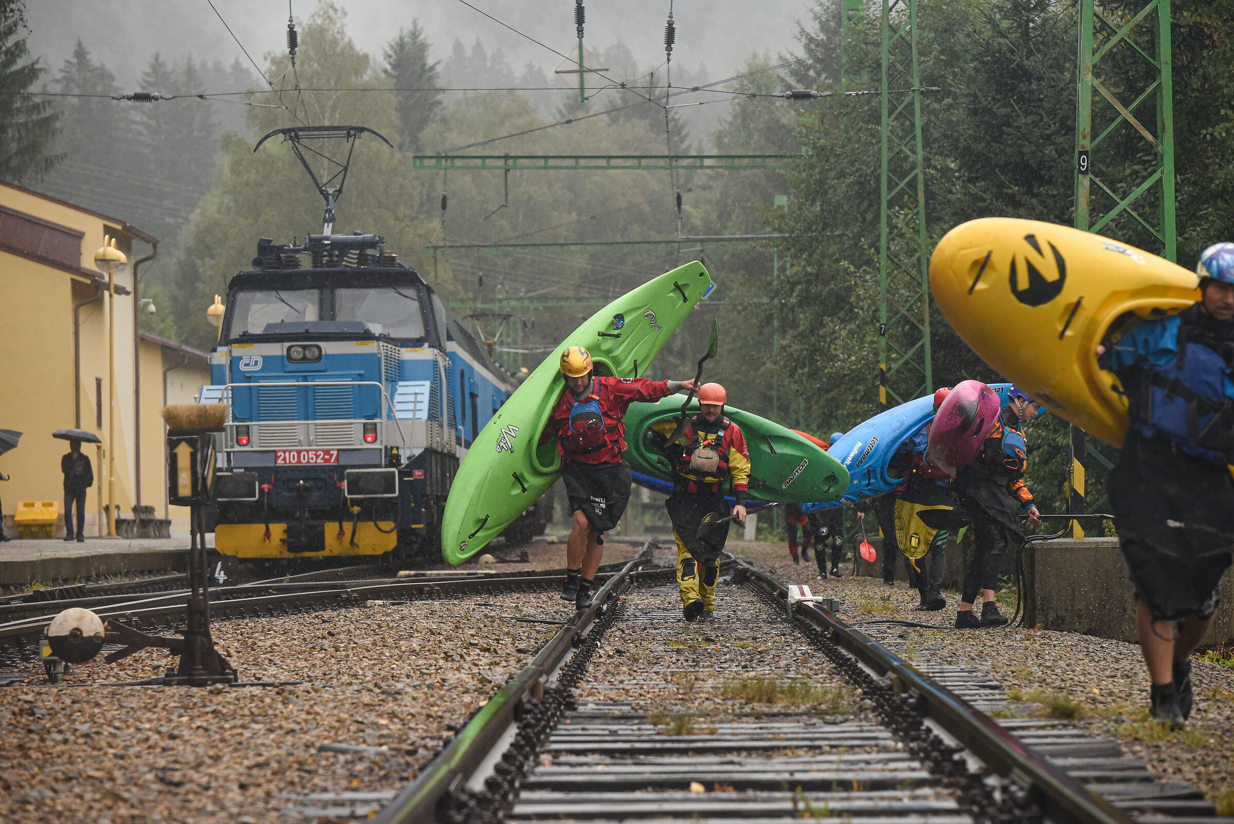 Kayakers