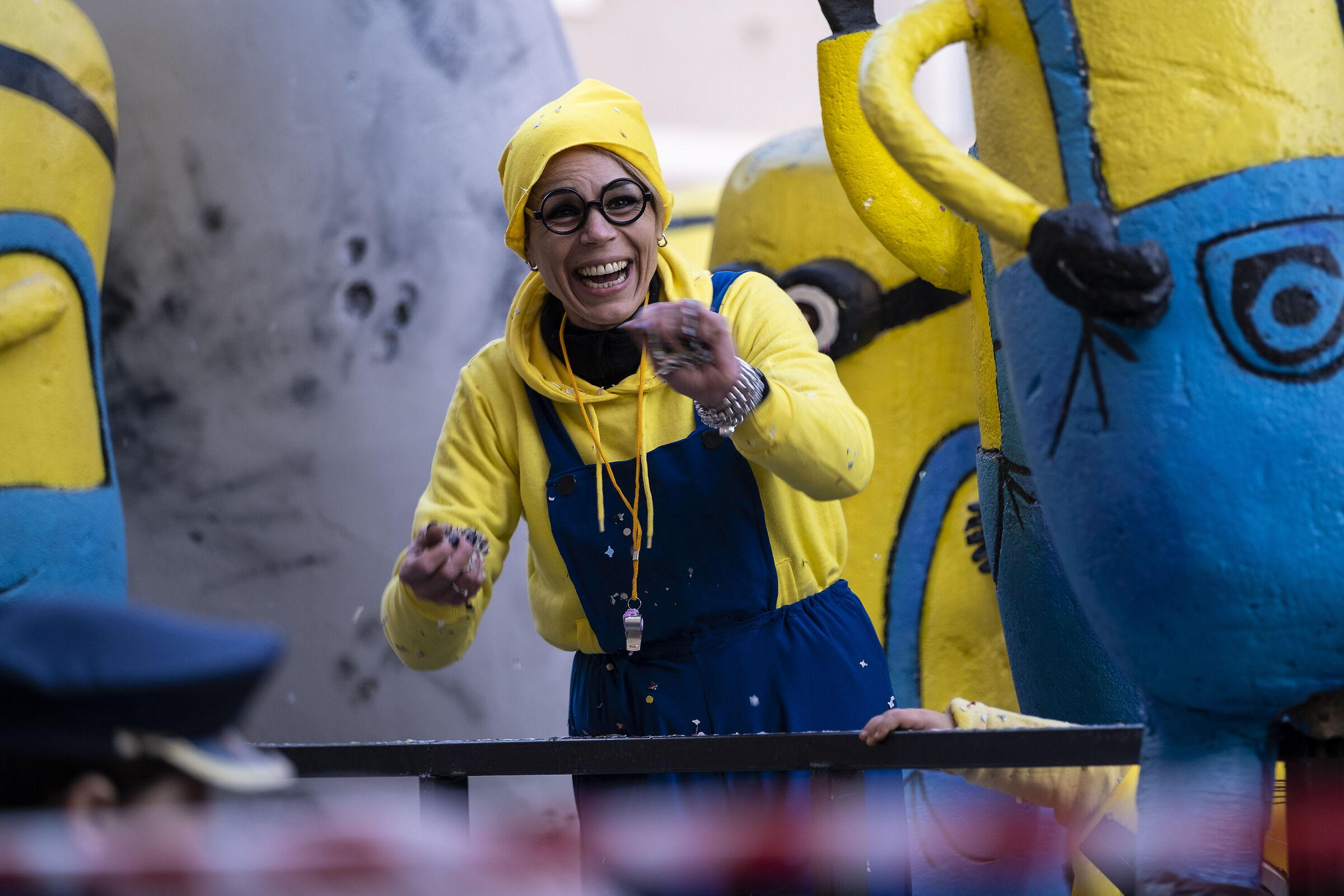 Facce da Minions - carnevale di Frascati