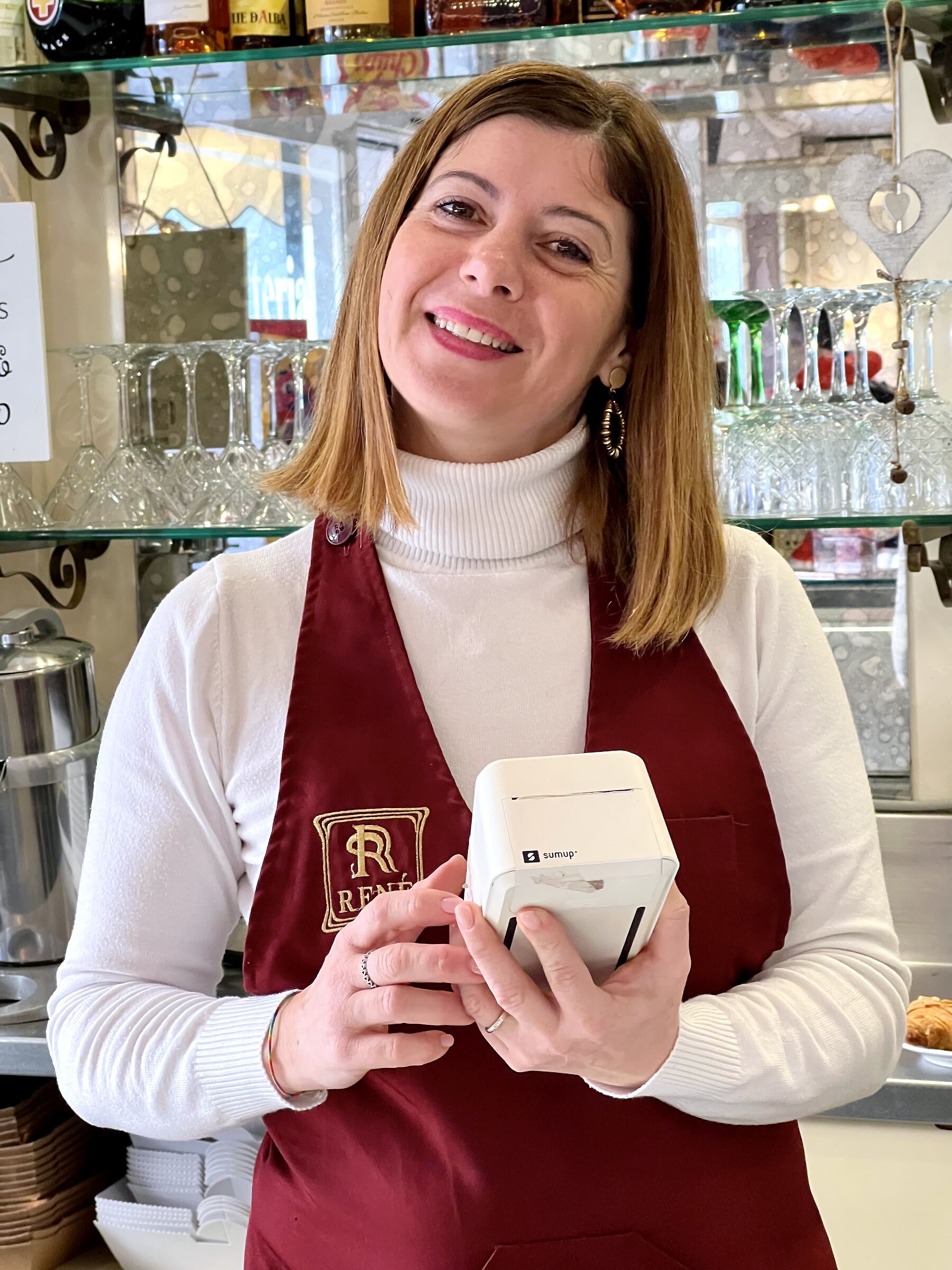 La signora del bar storico!