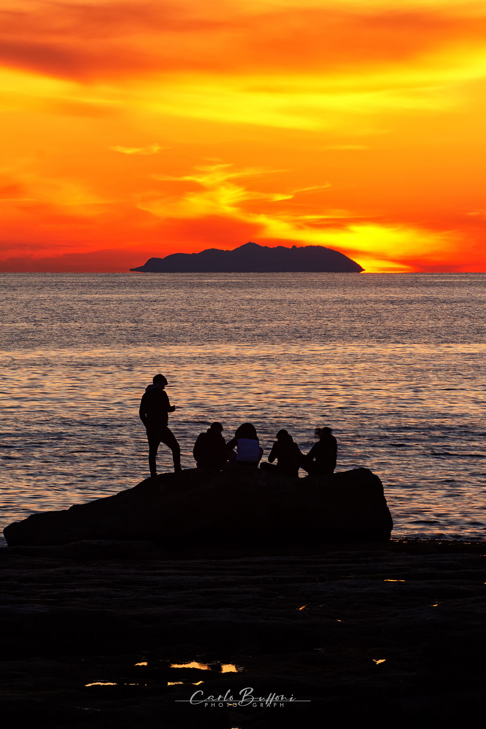 Shared sunset