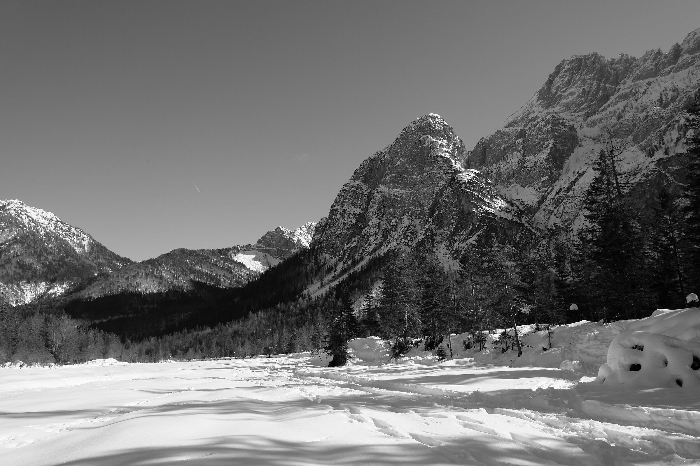 scorcio della Val Saisera