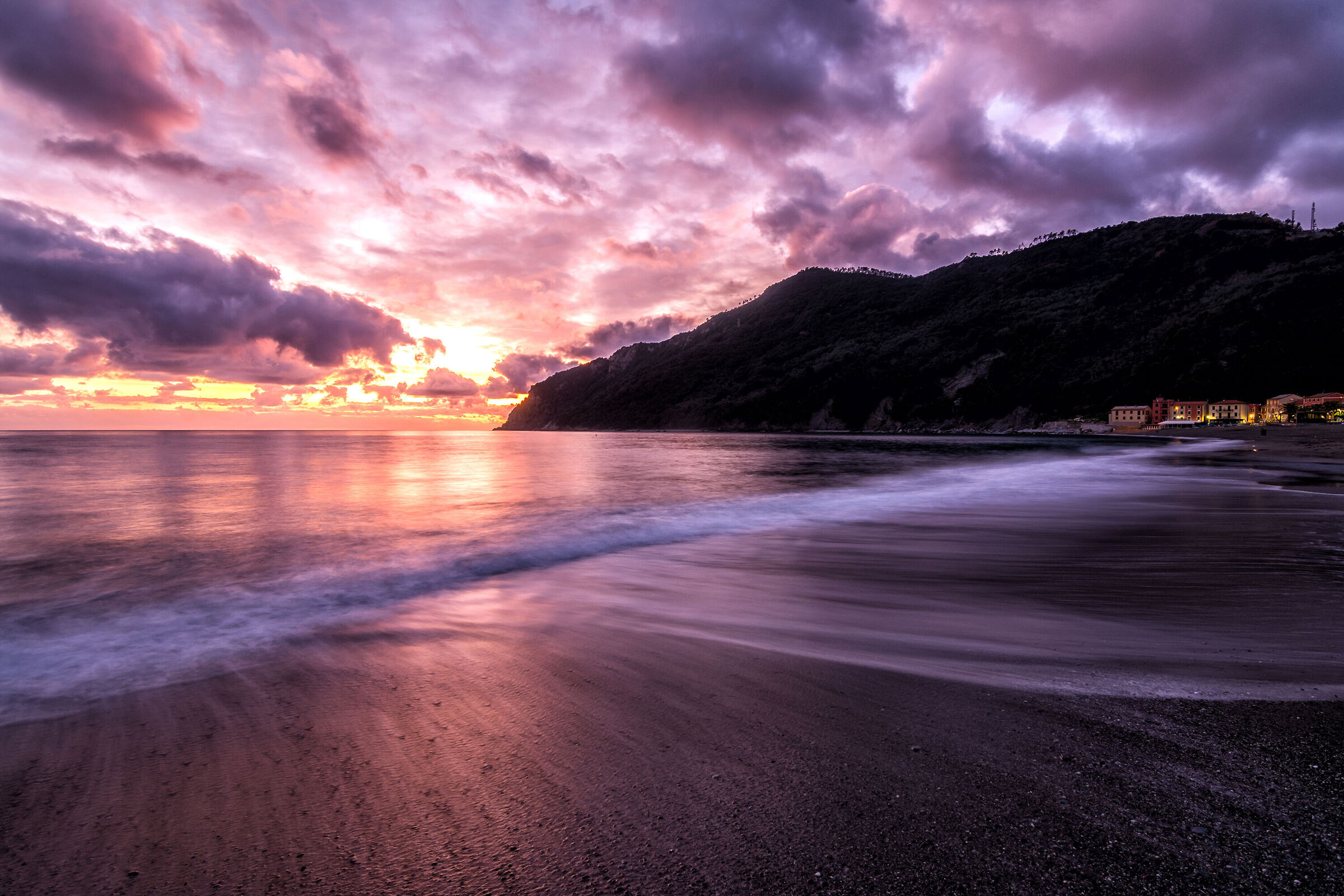 Tramonto a Riva Ponente