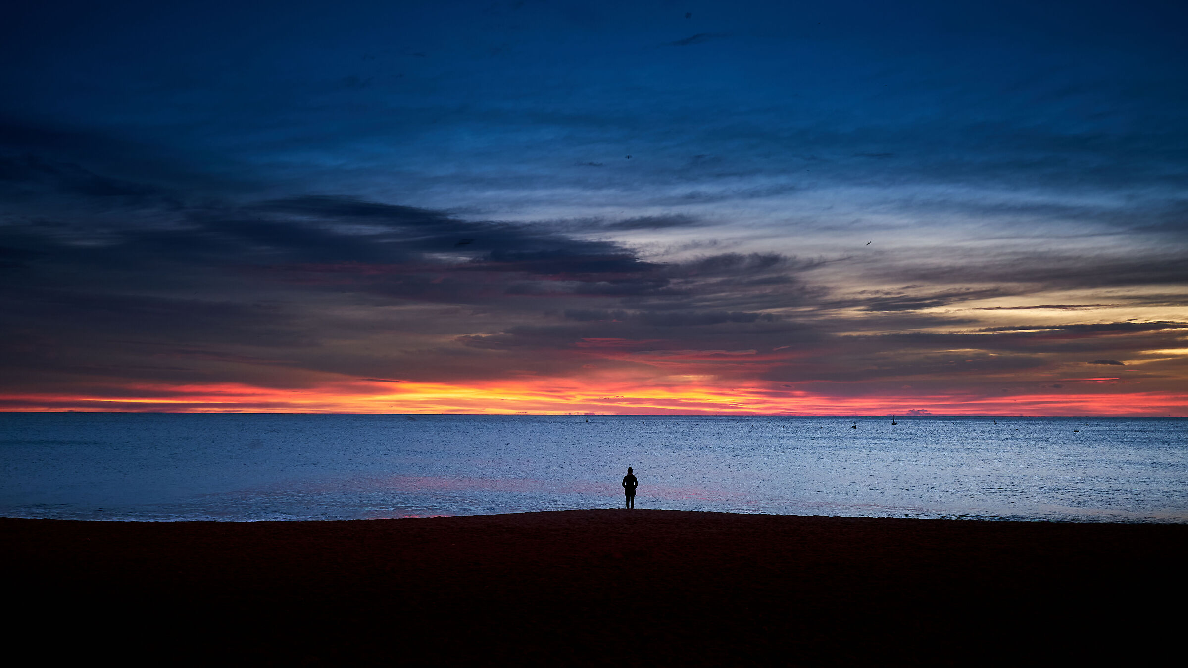 Esperando el amanecer