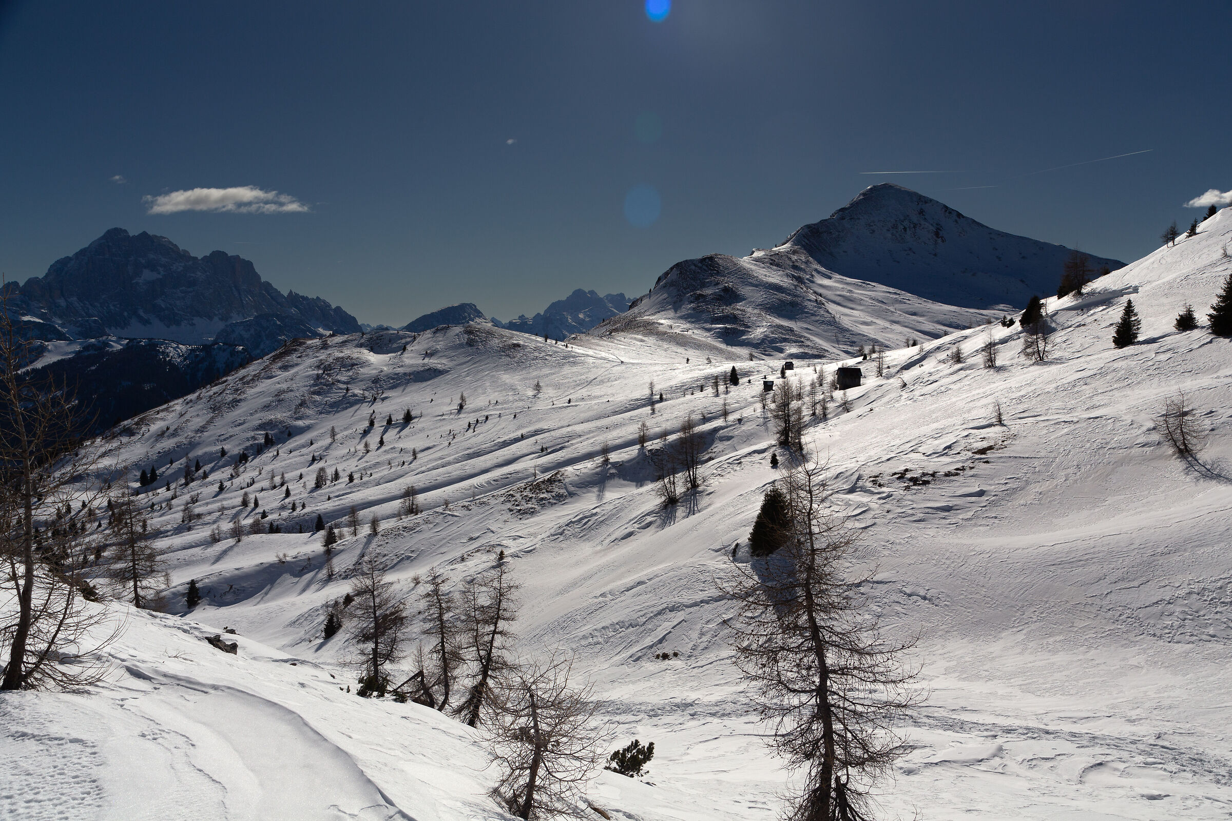 Inverno sulle Dolomiti