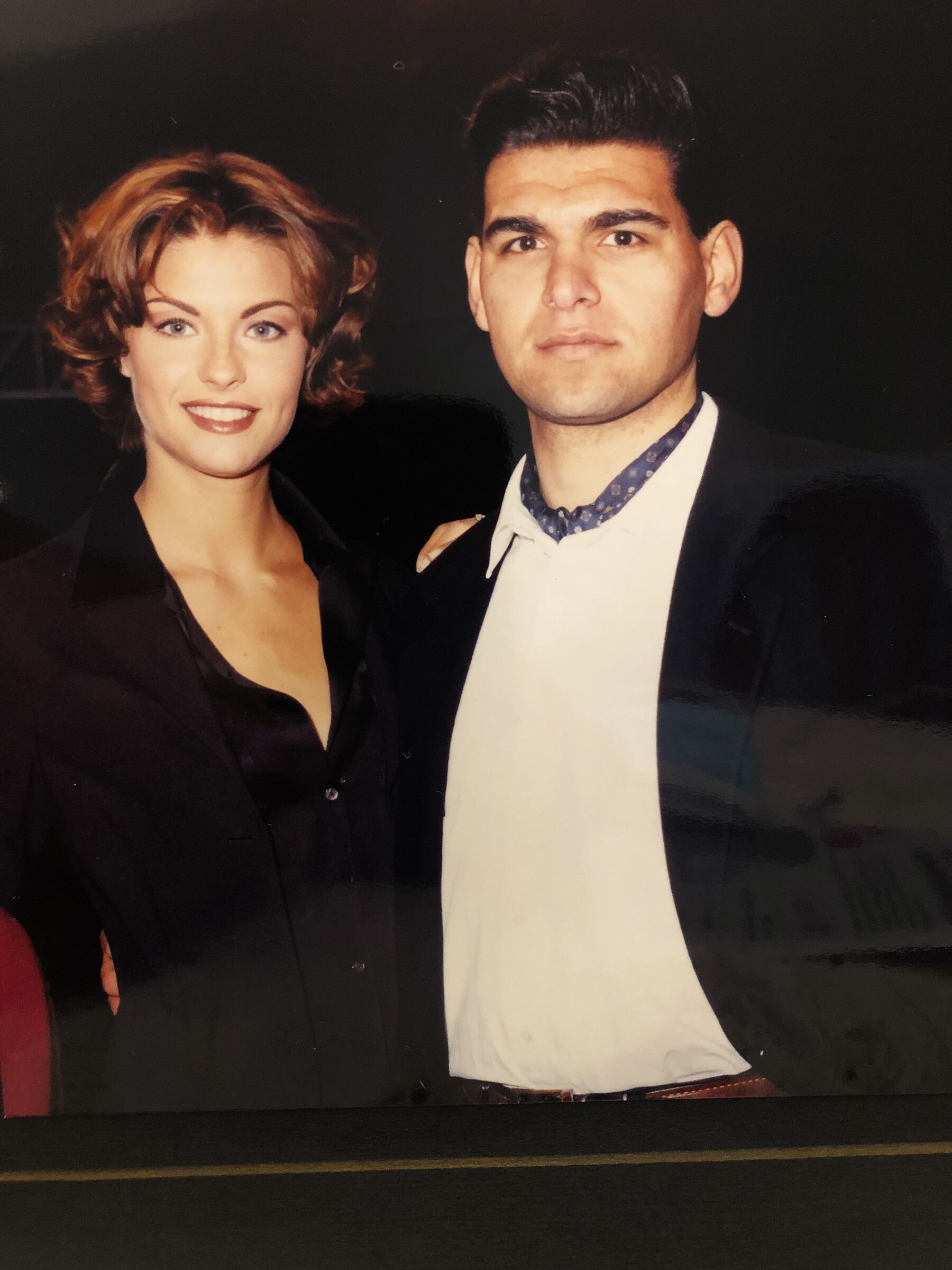 Io con la Colombari 1995