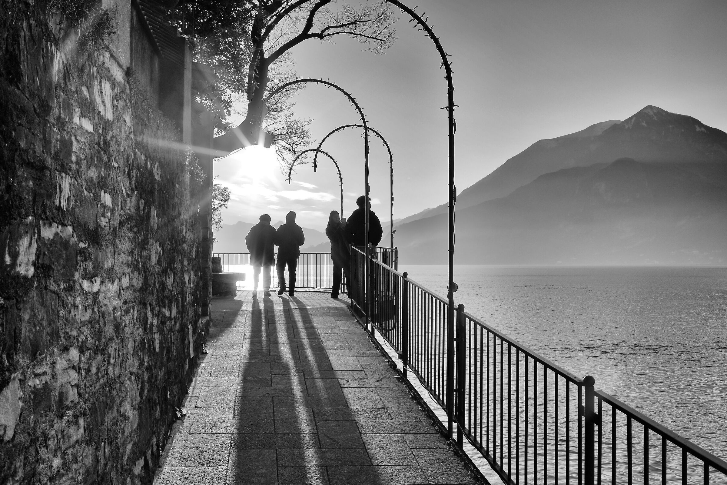 La luce, il lago...