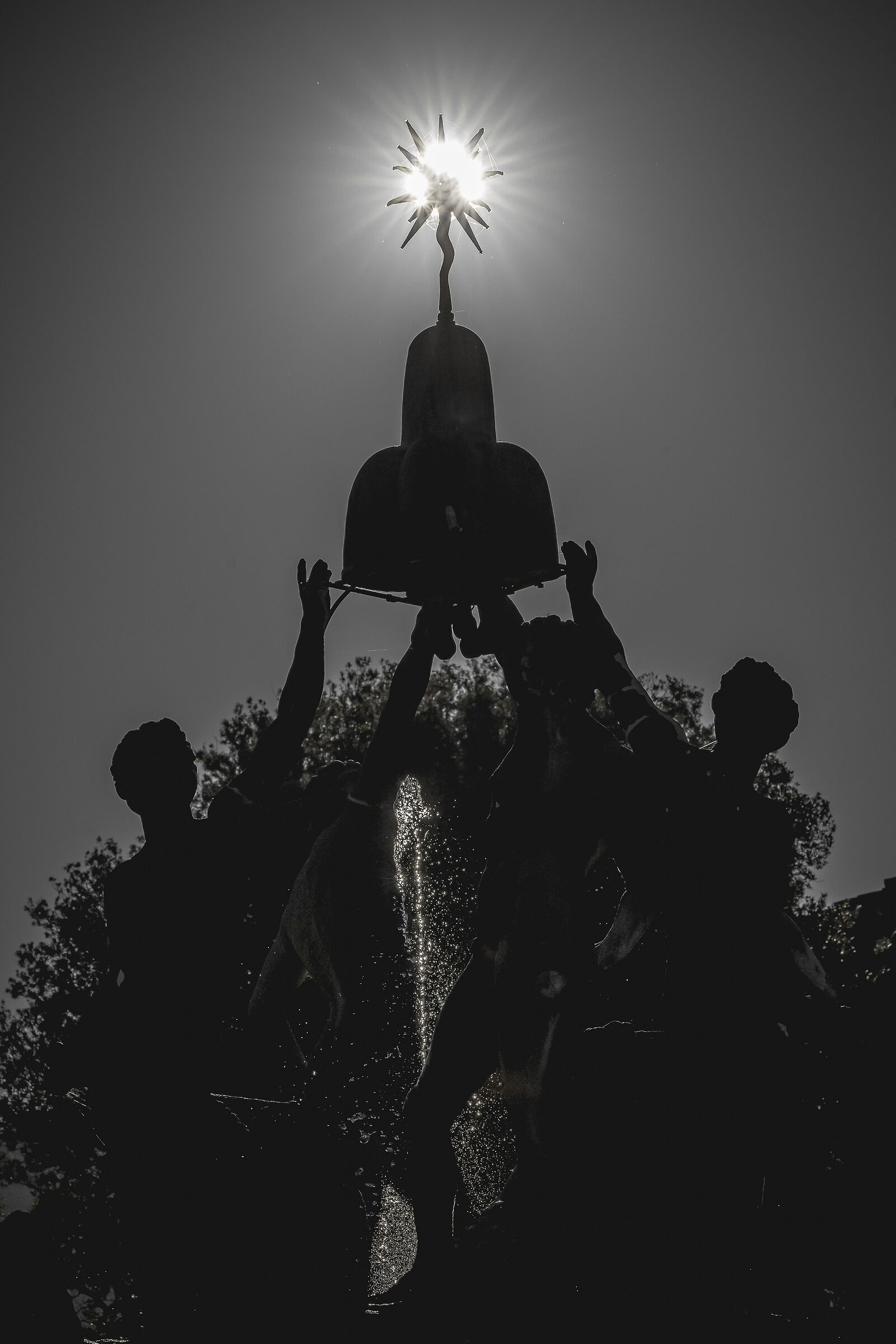 Bagnana (VT) Villa Lante, fountain of the Moors