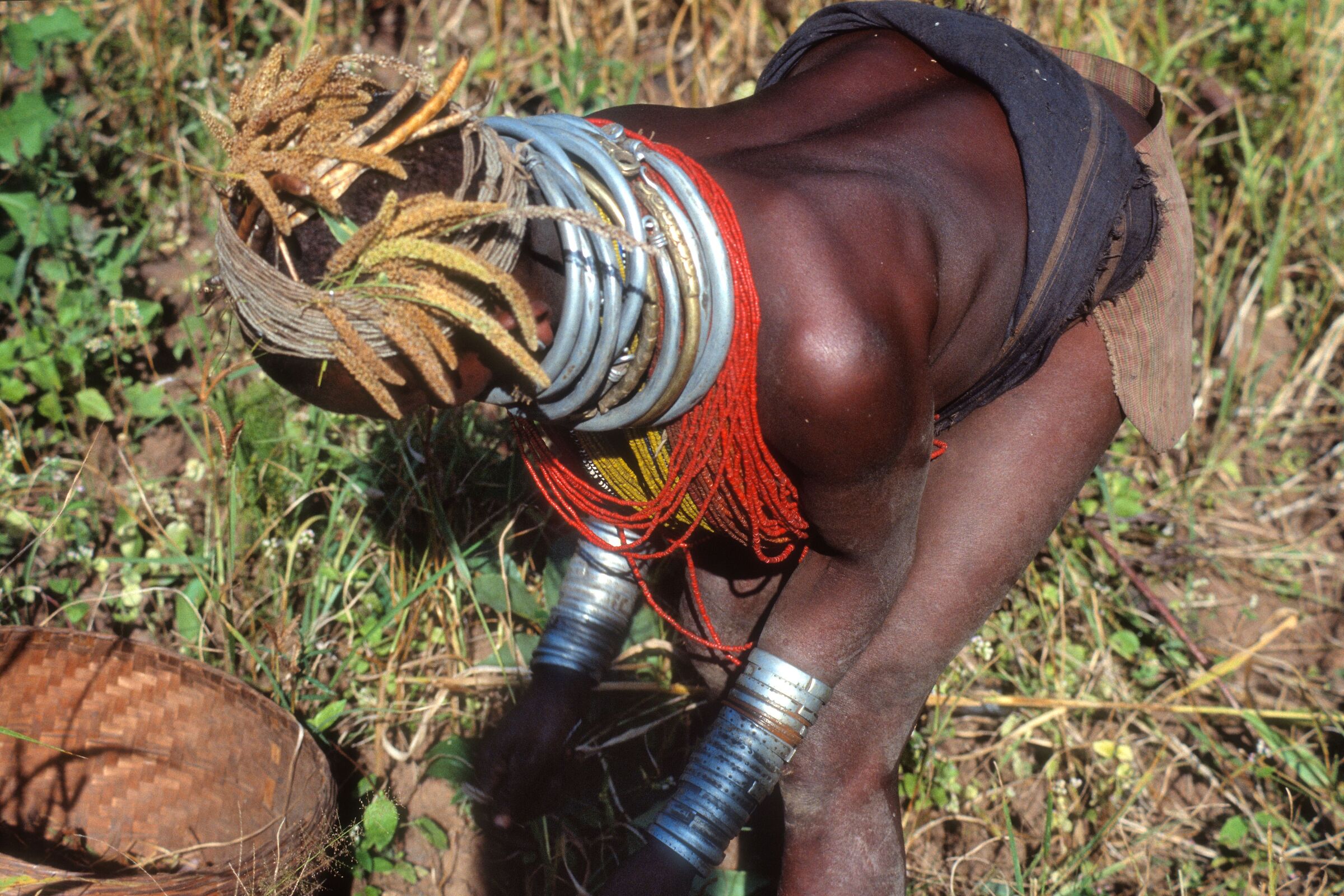 WITH YOUR BACK HUNCHED FROM WORK