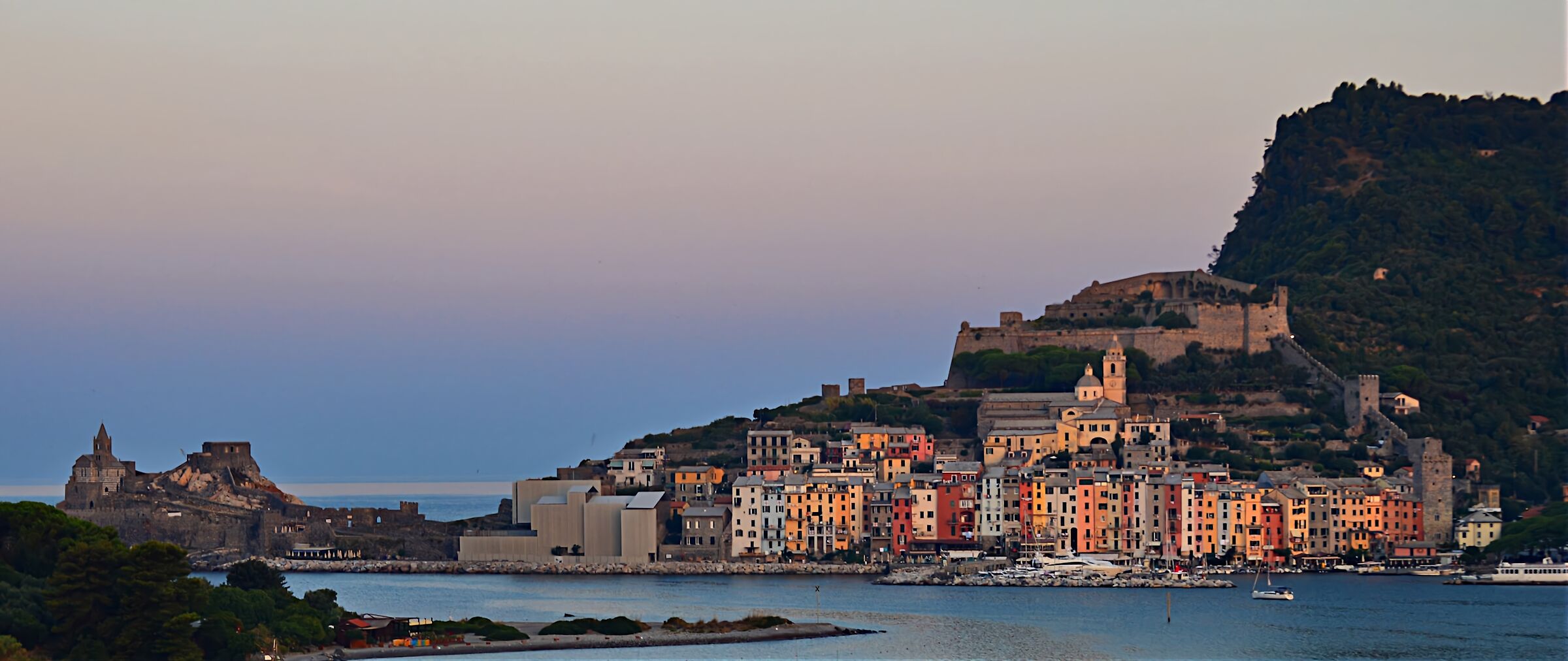 Portovenere from Palmaria Island