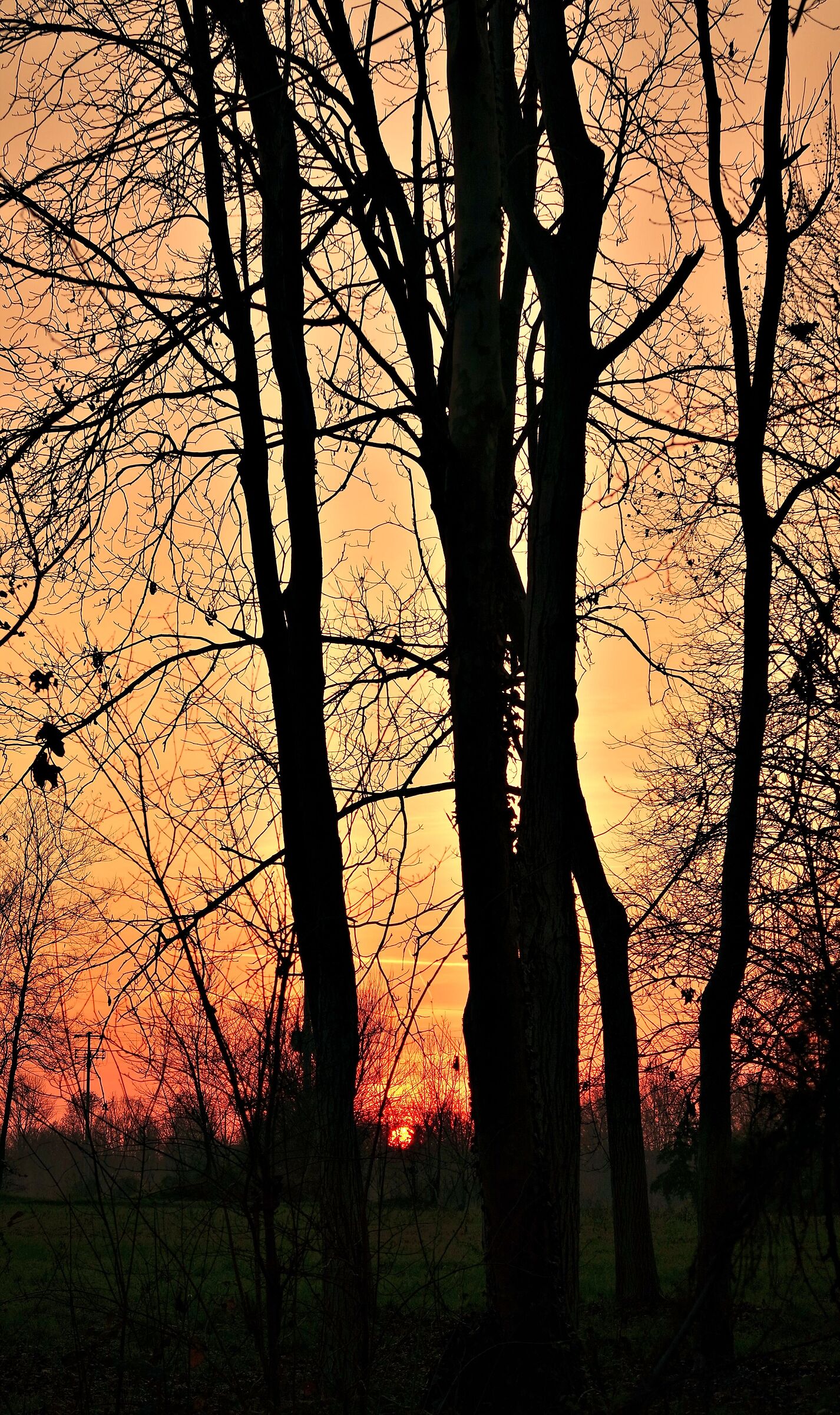 Tramonto invernale sul Chiese II