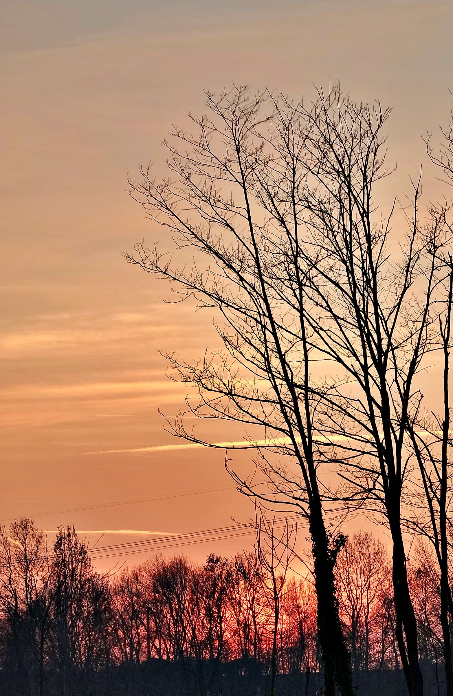 Tramonto invernale sul Chiese III