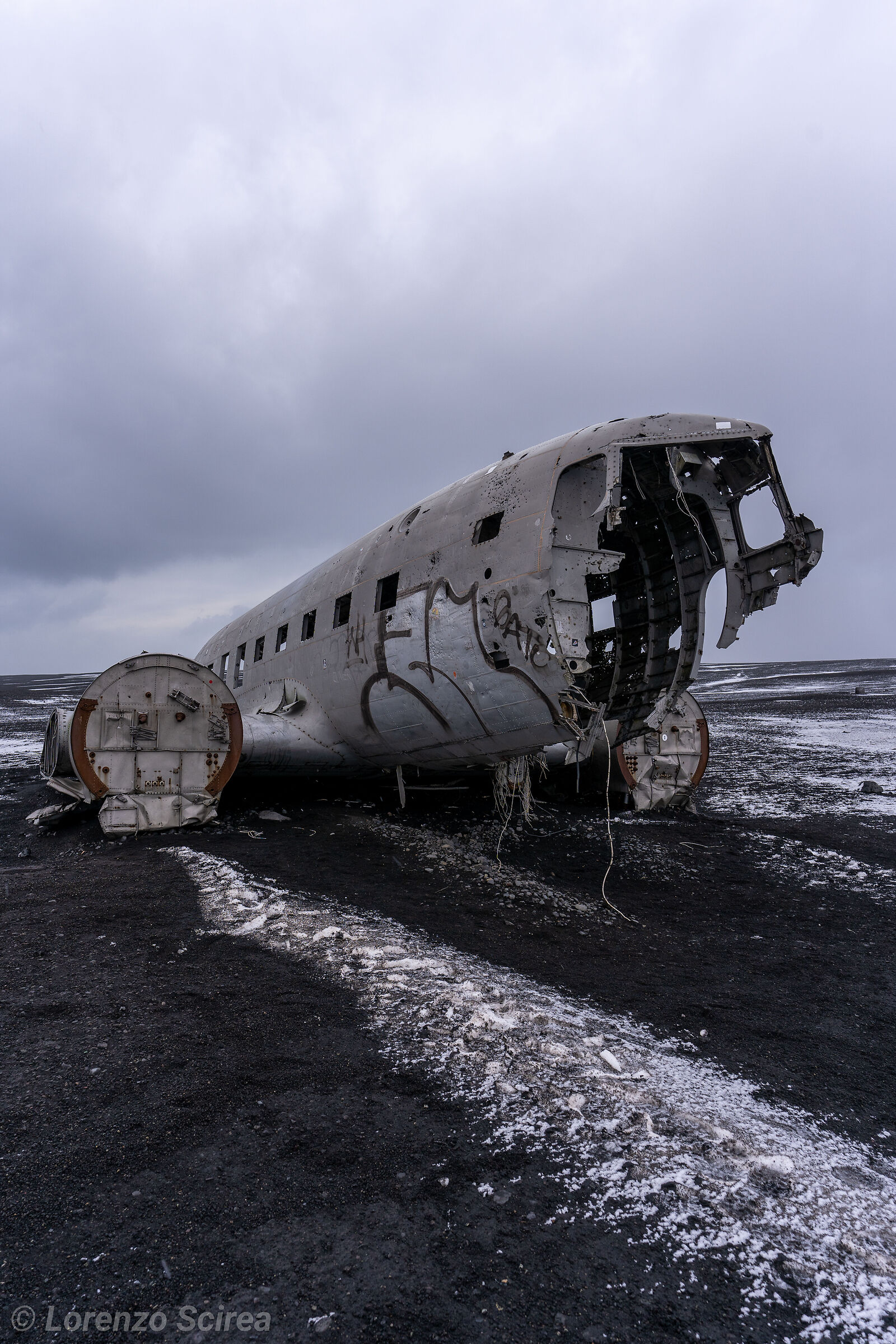 Fallen plane