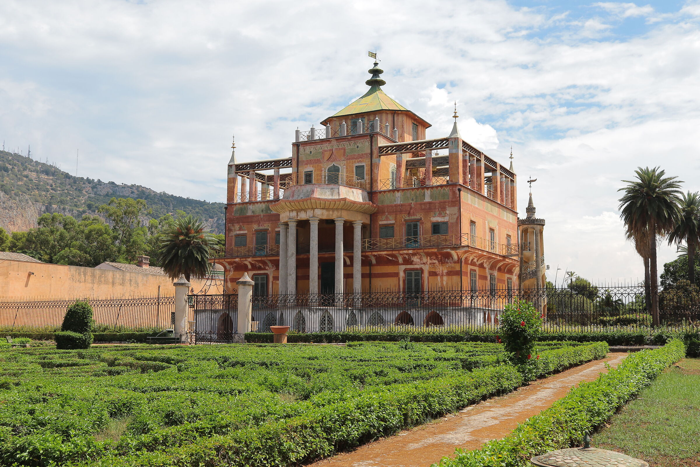 Palazzina Cinese parco la Favorita Palermo 10/08/2022
